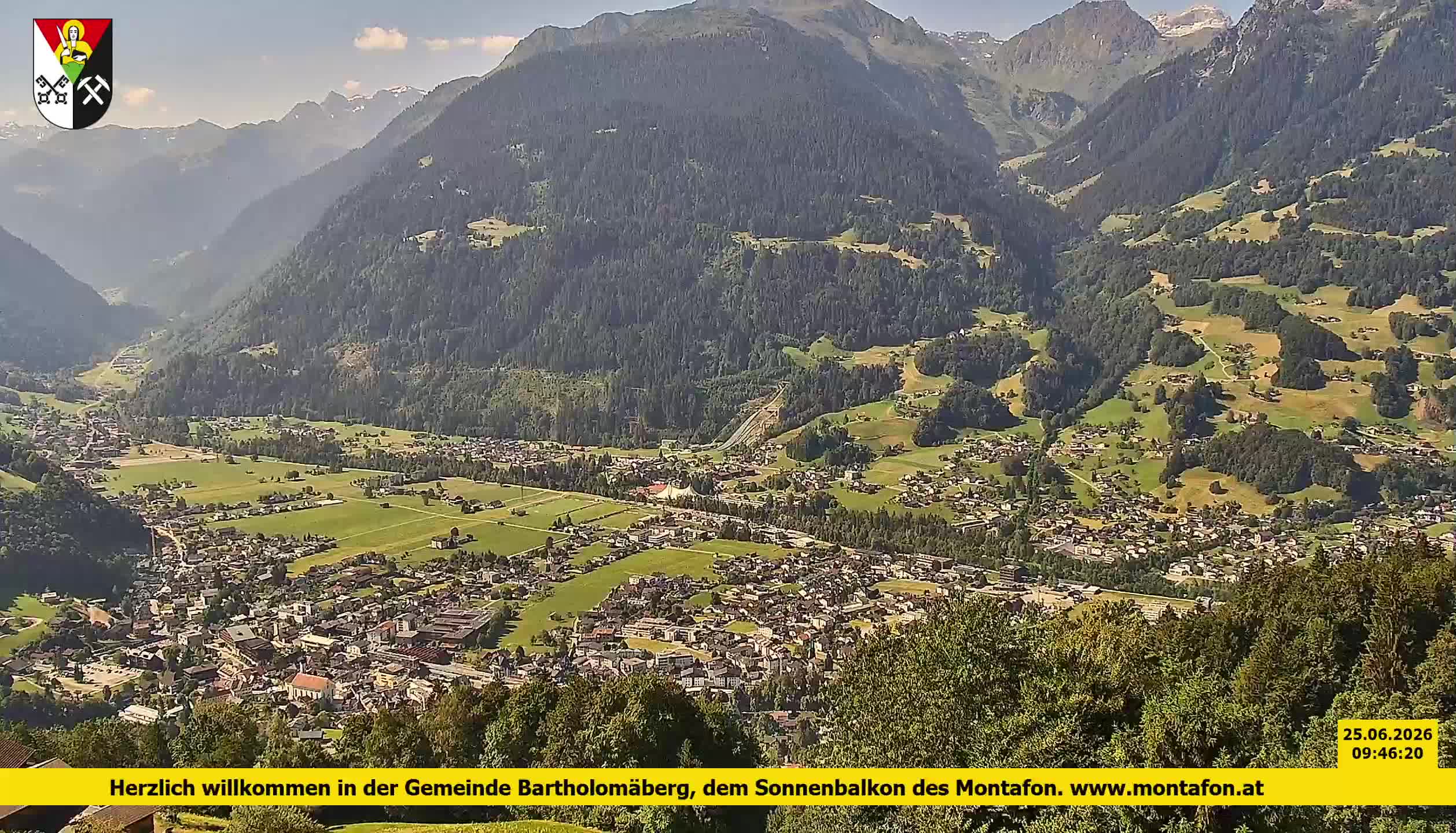 Bartholomäberg | Blick auf Schruns