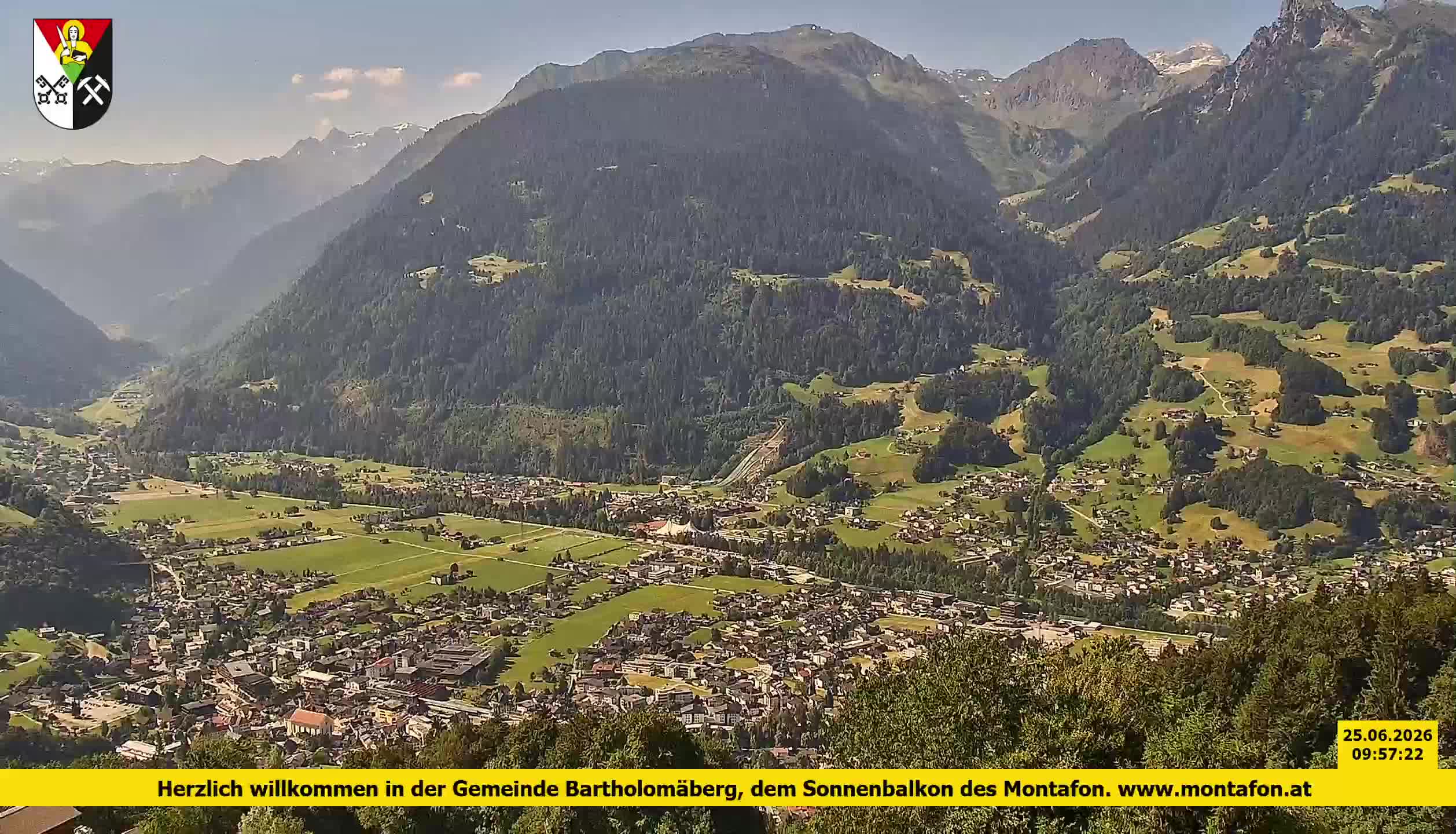 Bartholomäberg | Blick auf Schruns