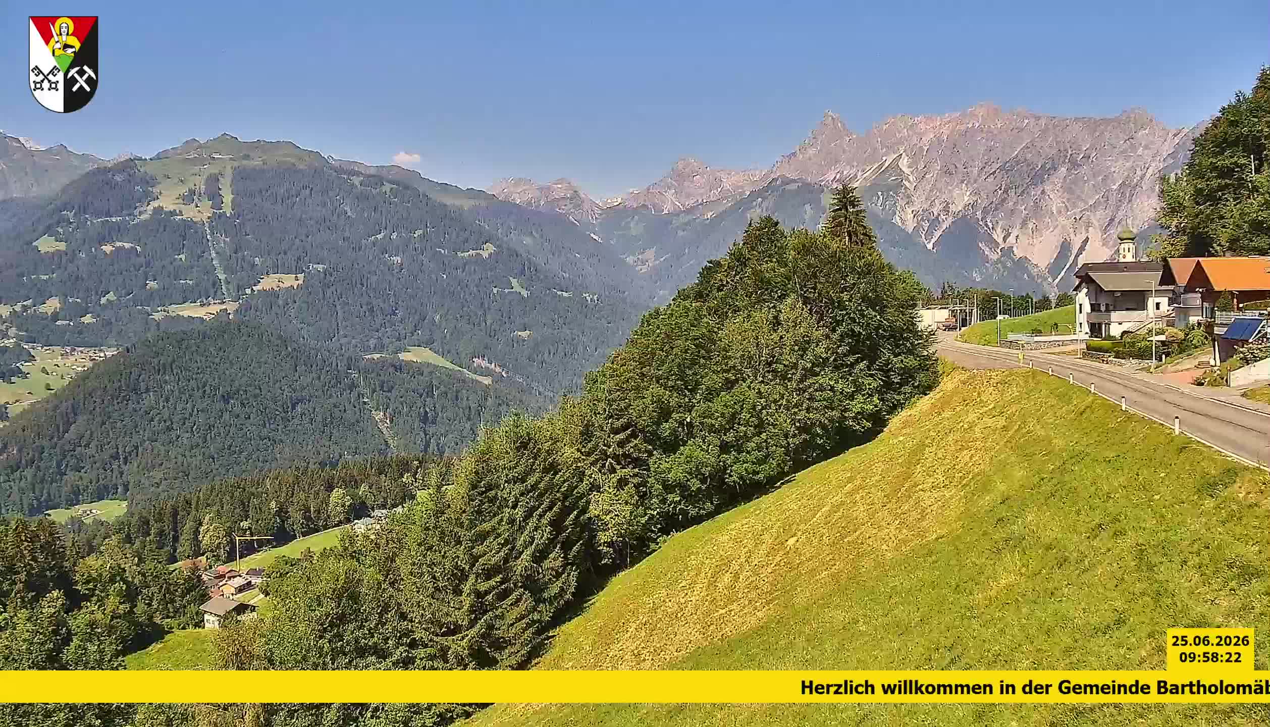 Bartholomäberg | Blick auf Schruns