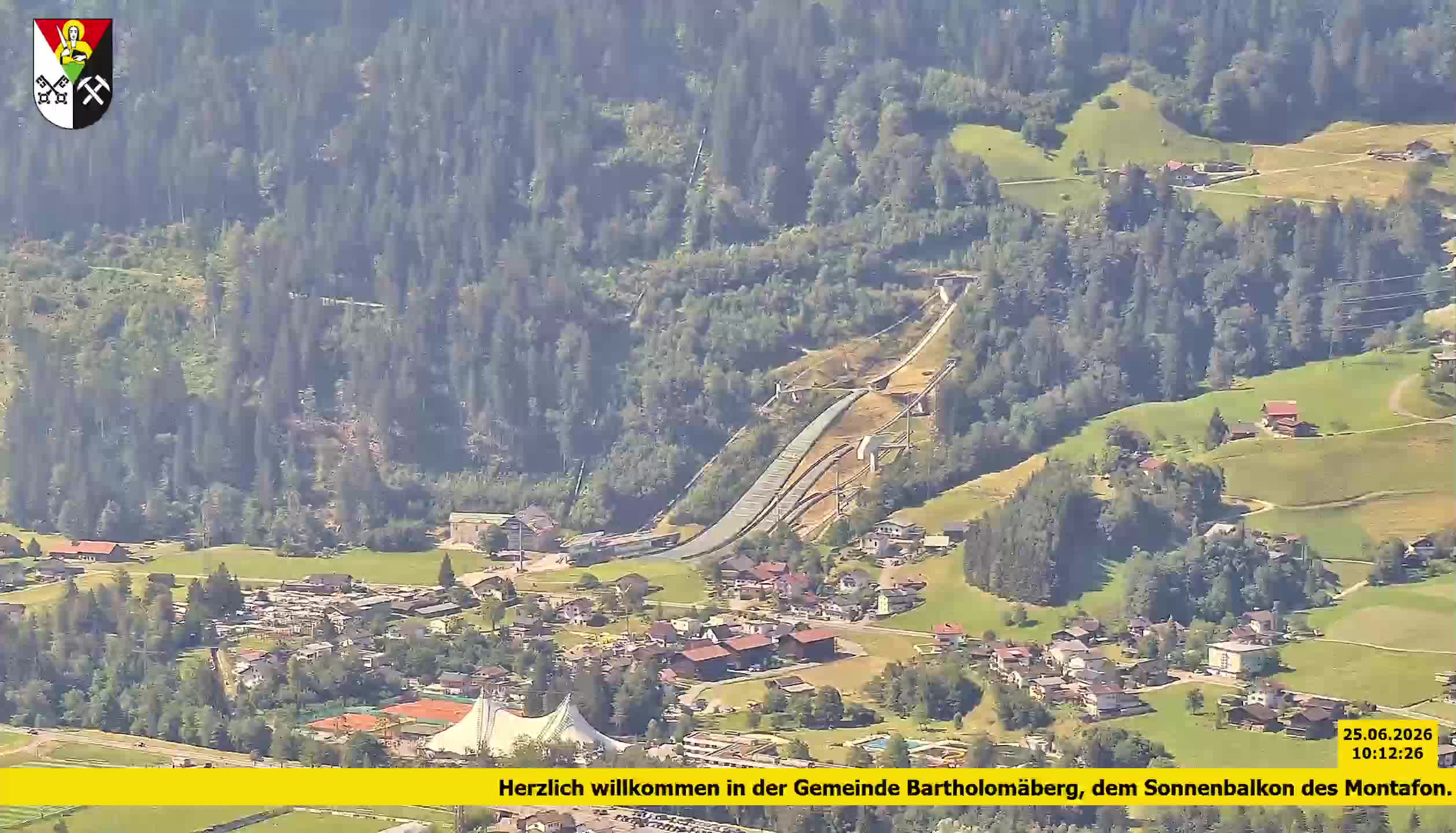 Bartholomäberg | Blick auf Schruns