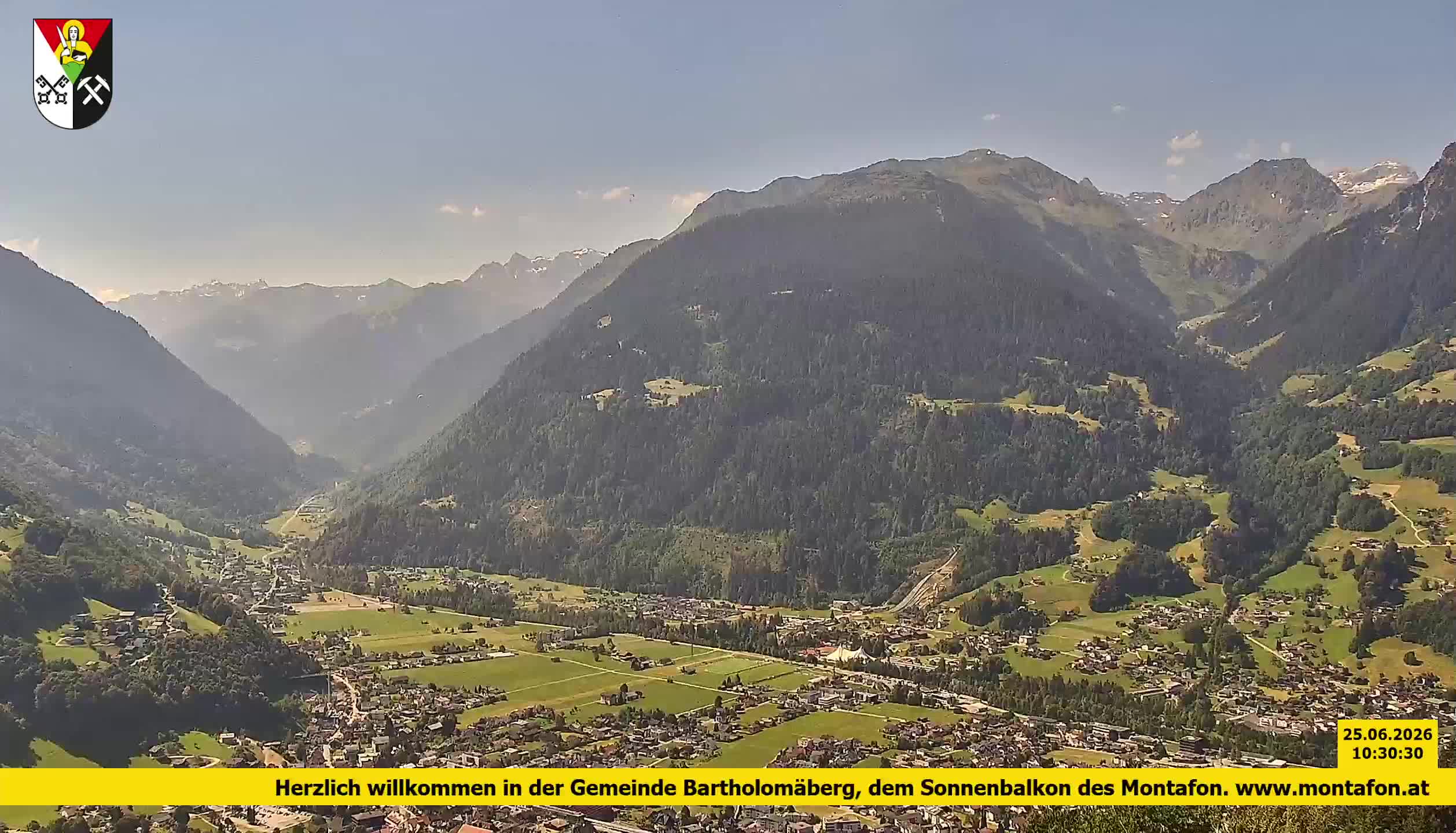 Bartholomäberg | Blick auf Schruns
