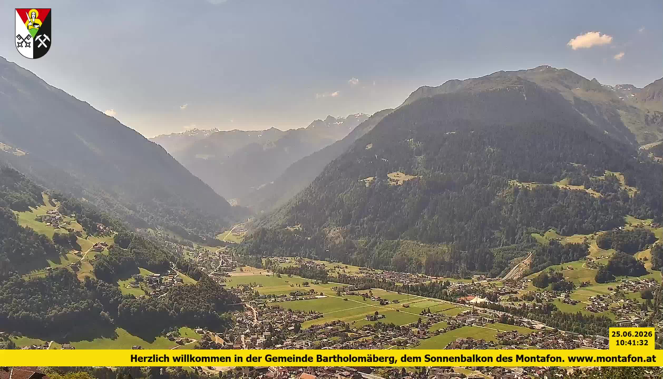 Bartholomäberg | Blick auf Schruns