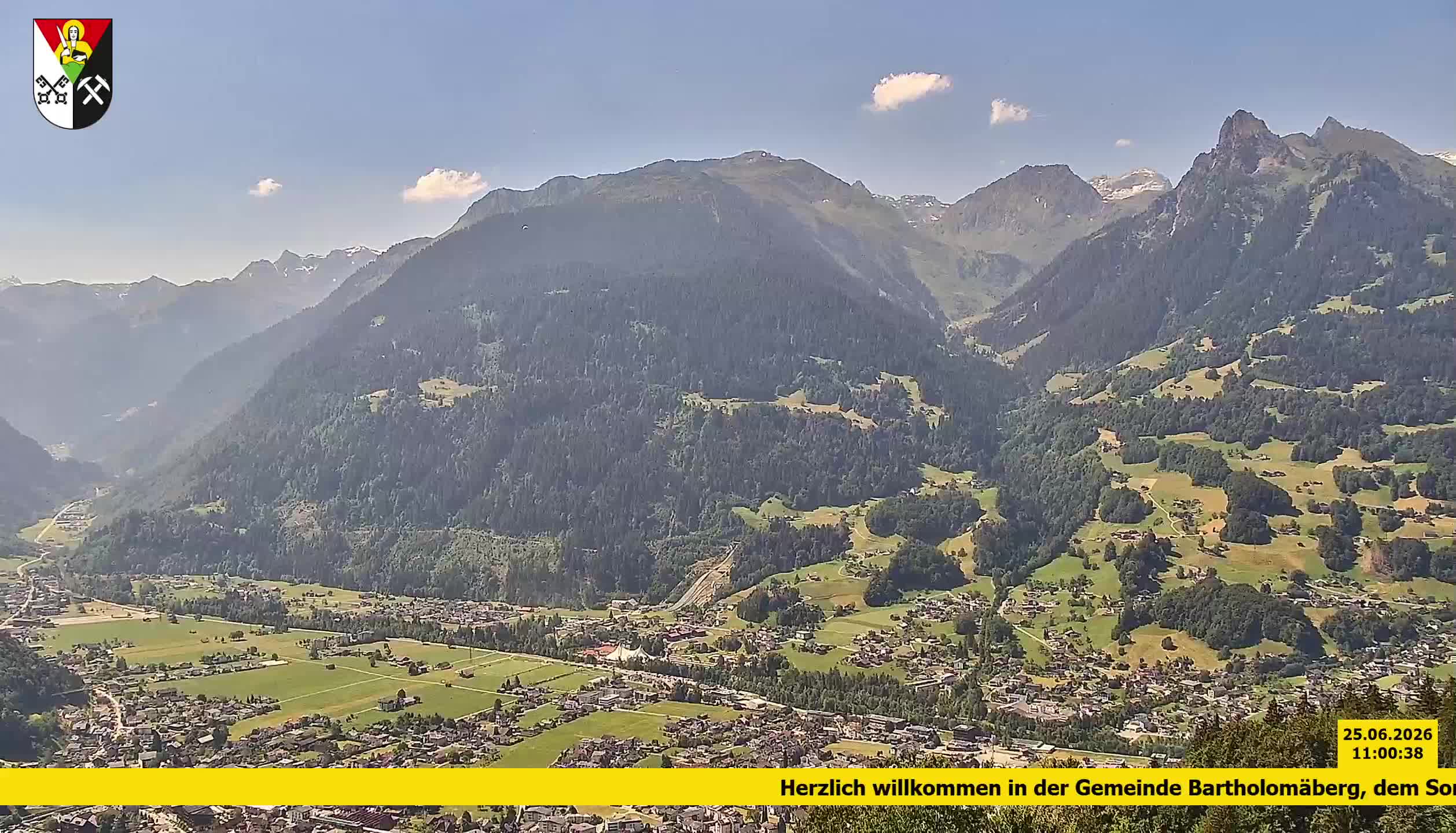 Bartholomäberg | Blick auf Schruns