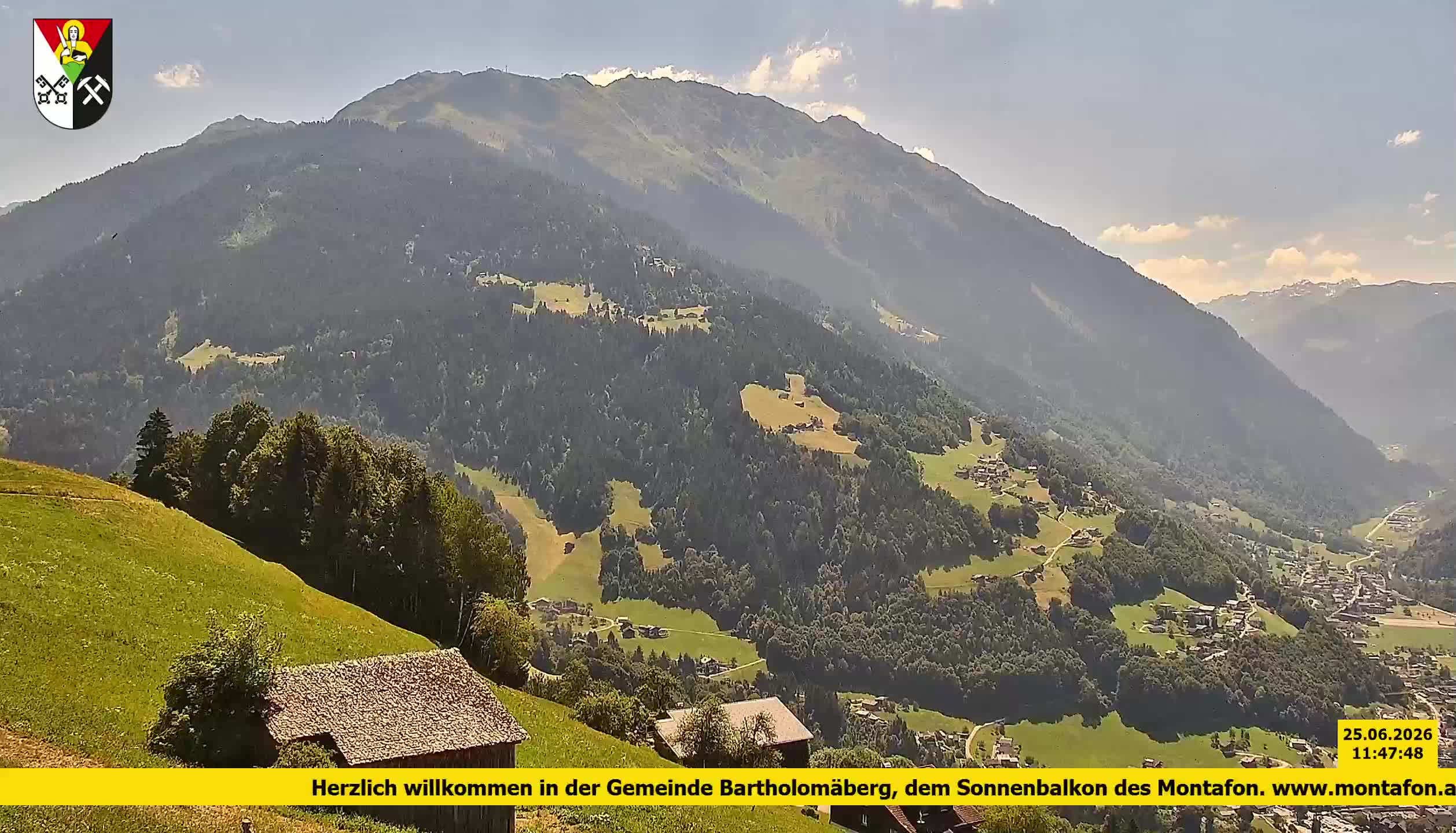 Bartholomäberg | Blick auf Schruns