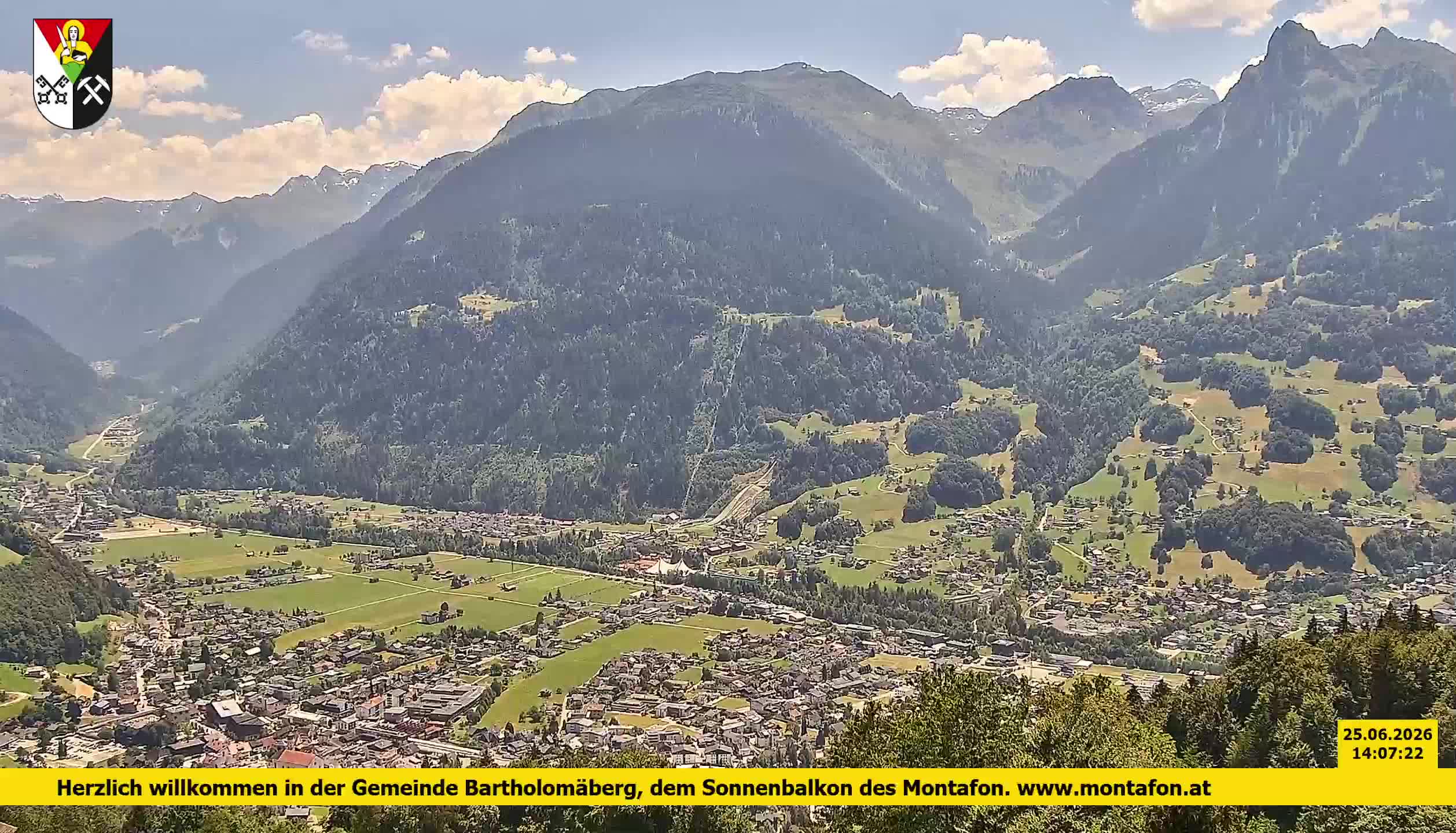 Bartholomäberg | Blick auf Schruns