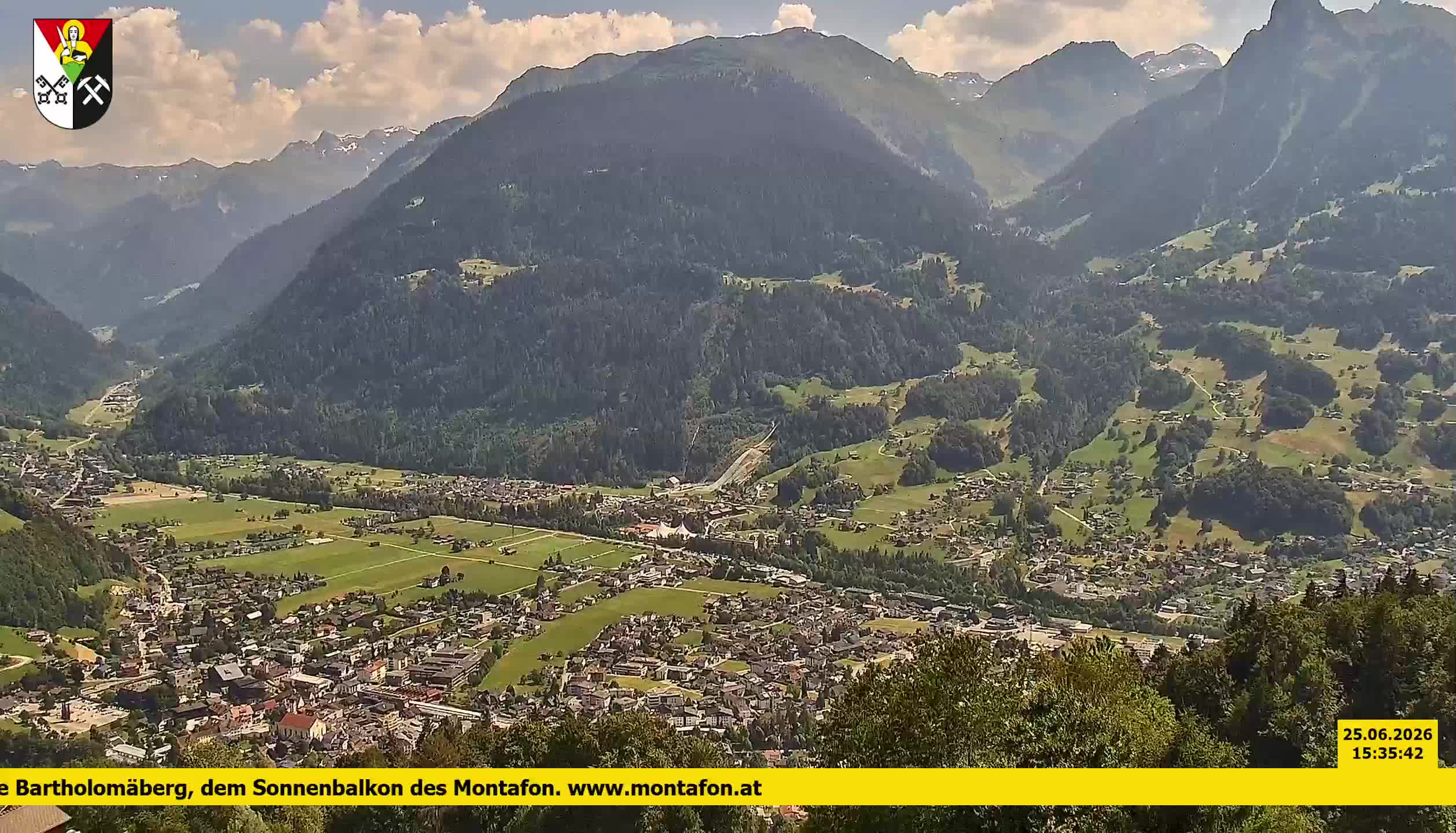 Bartholomäberg | Blick auf Schruns