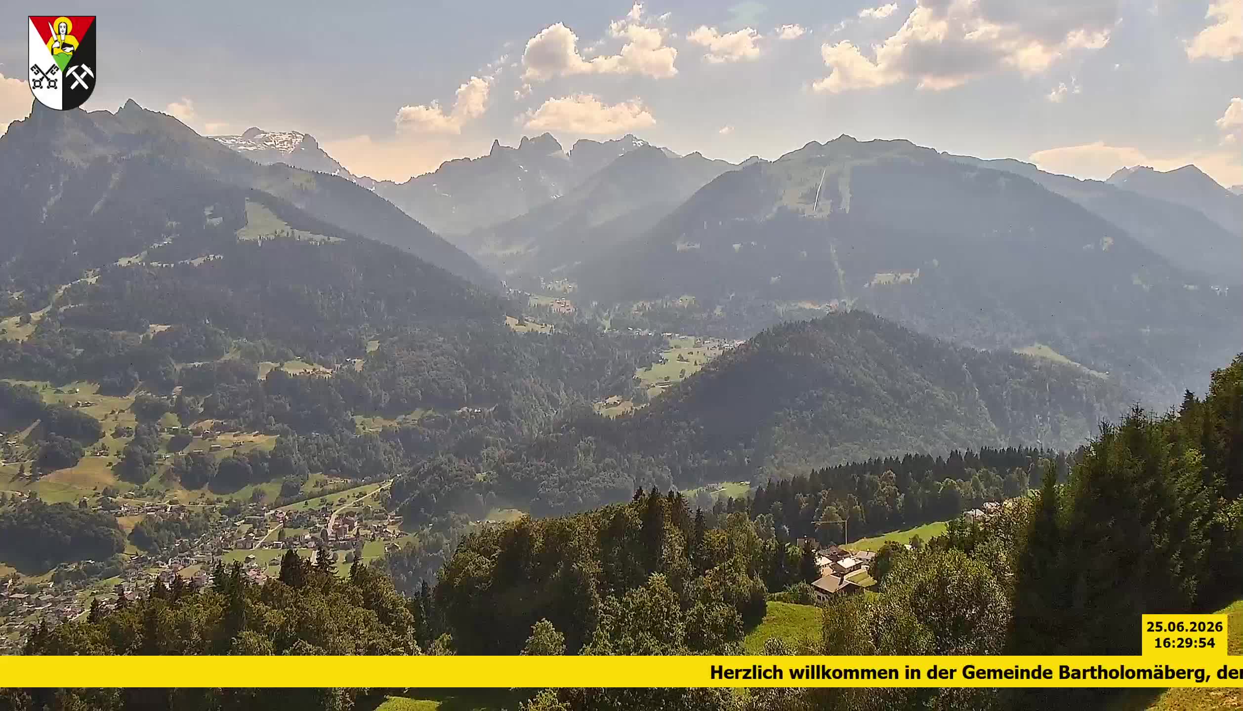 Bartholomäberg | Blick auf Schruns
