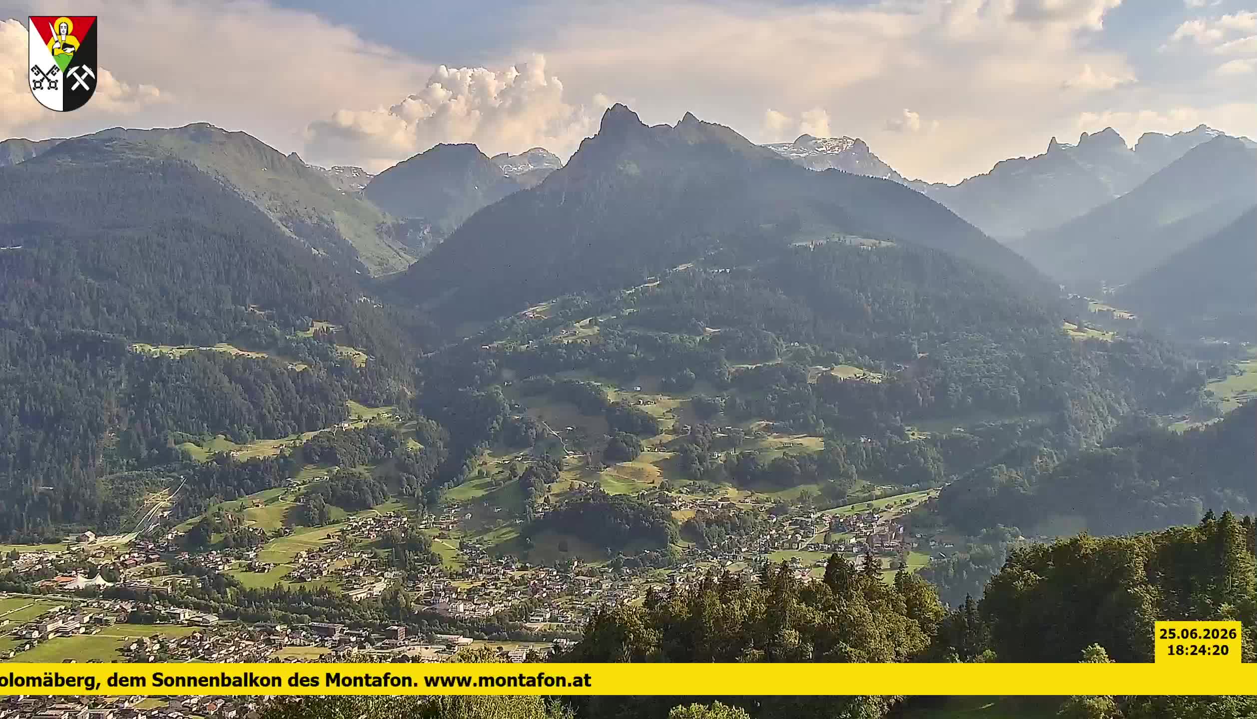 Bartholomäberg | Blick auf Schruns