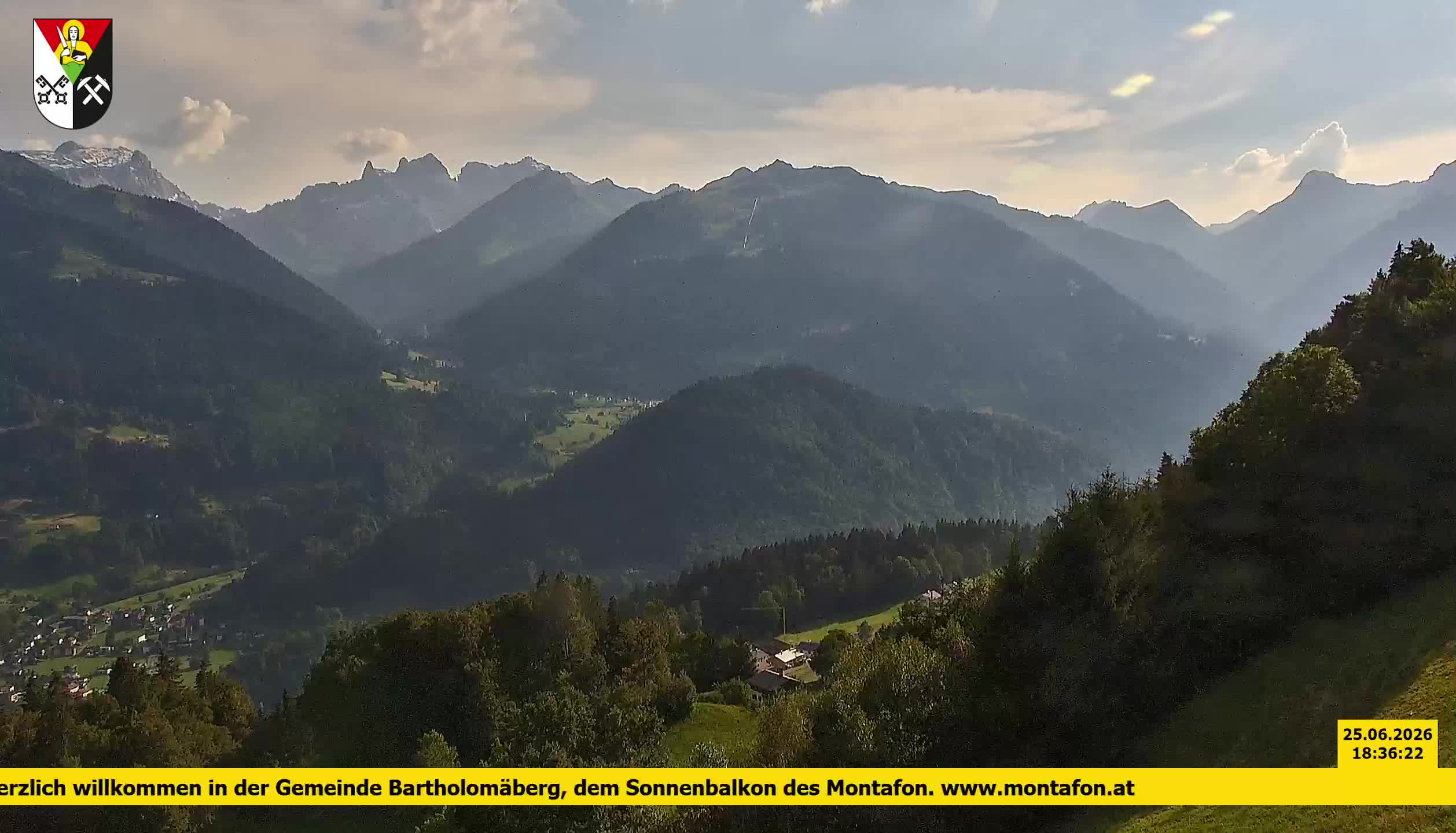 Bartholomäberg | Blick auf Schruns