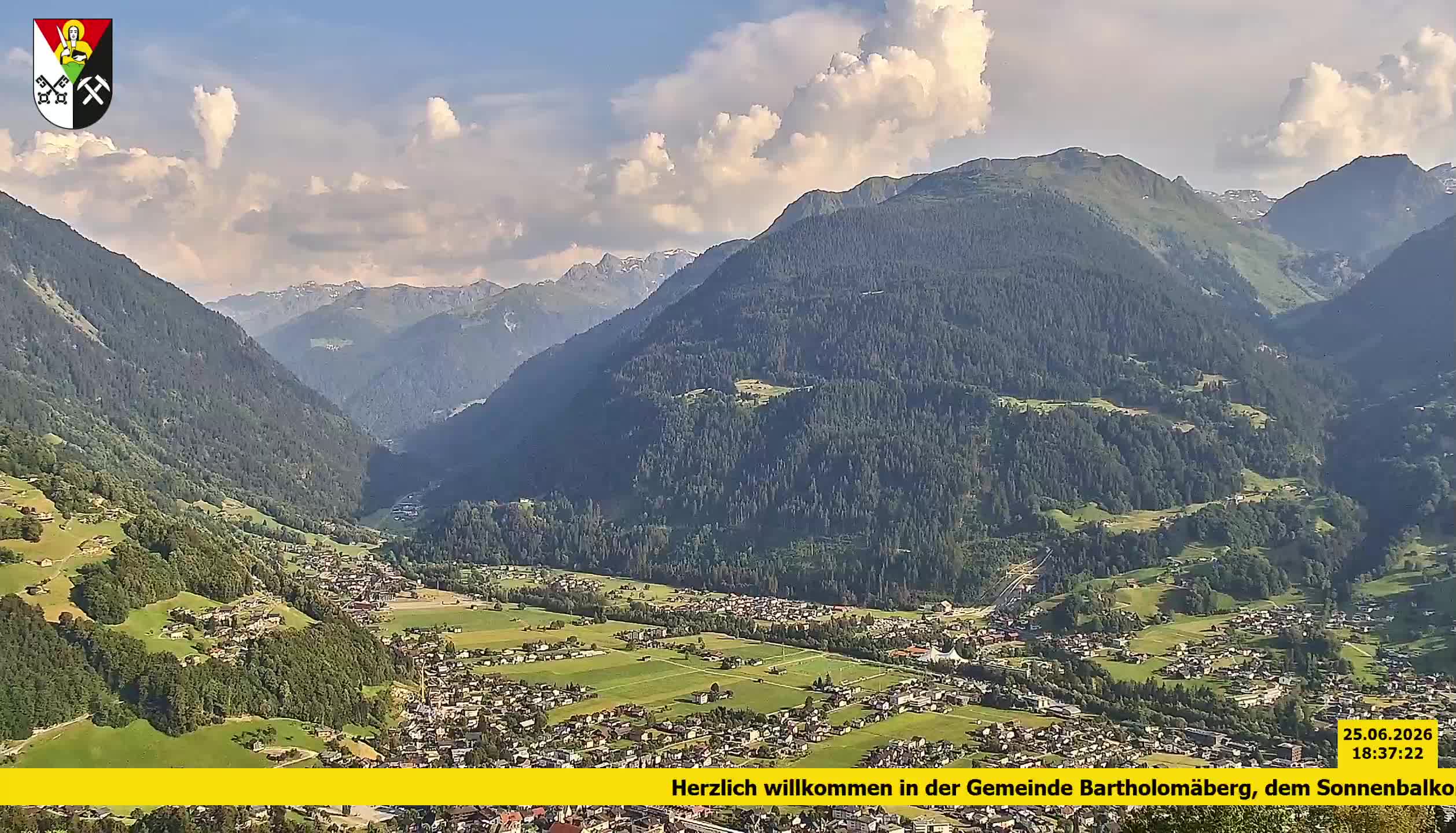 Bartholomäberg | Blick auf Schruns