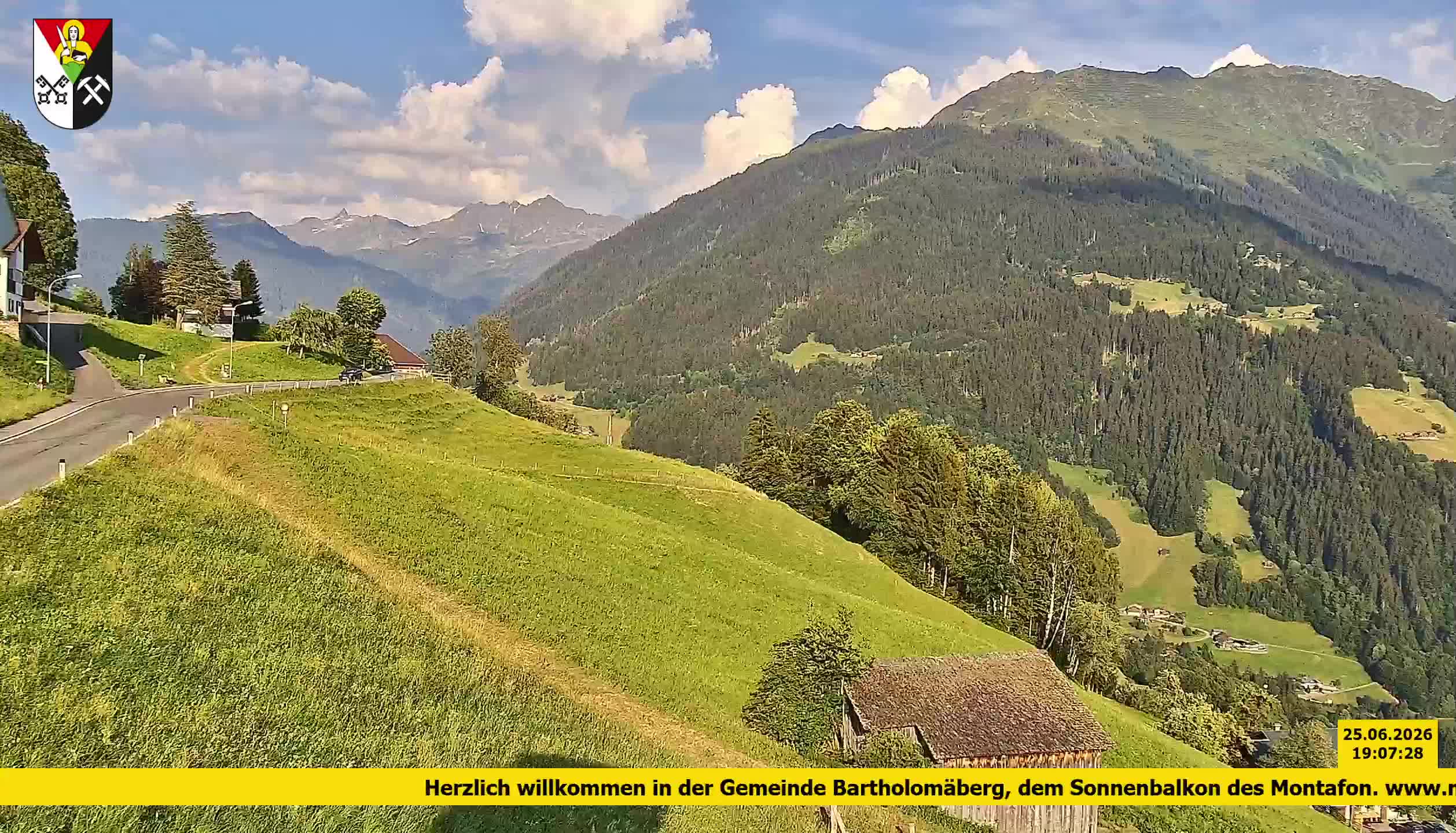 Bartholomäberg | Blick auf Schruns
