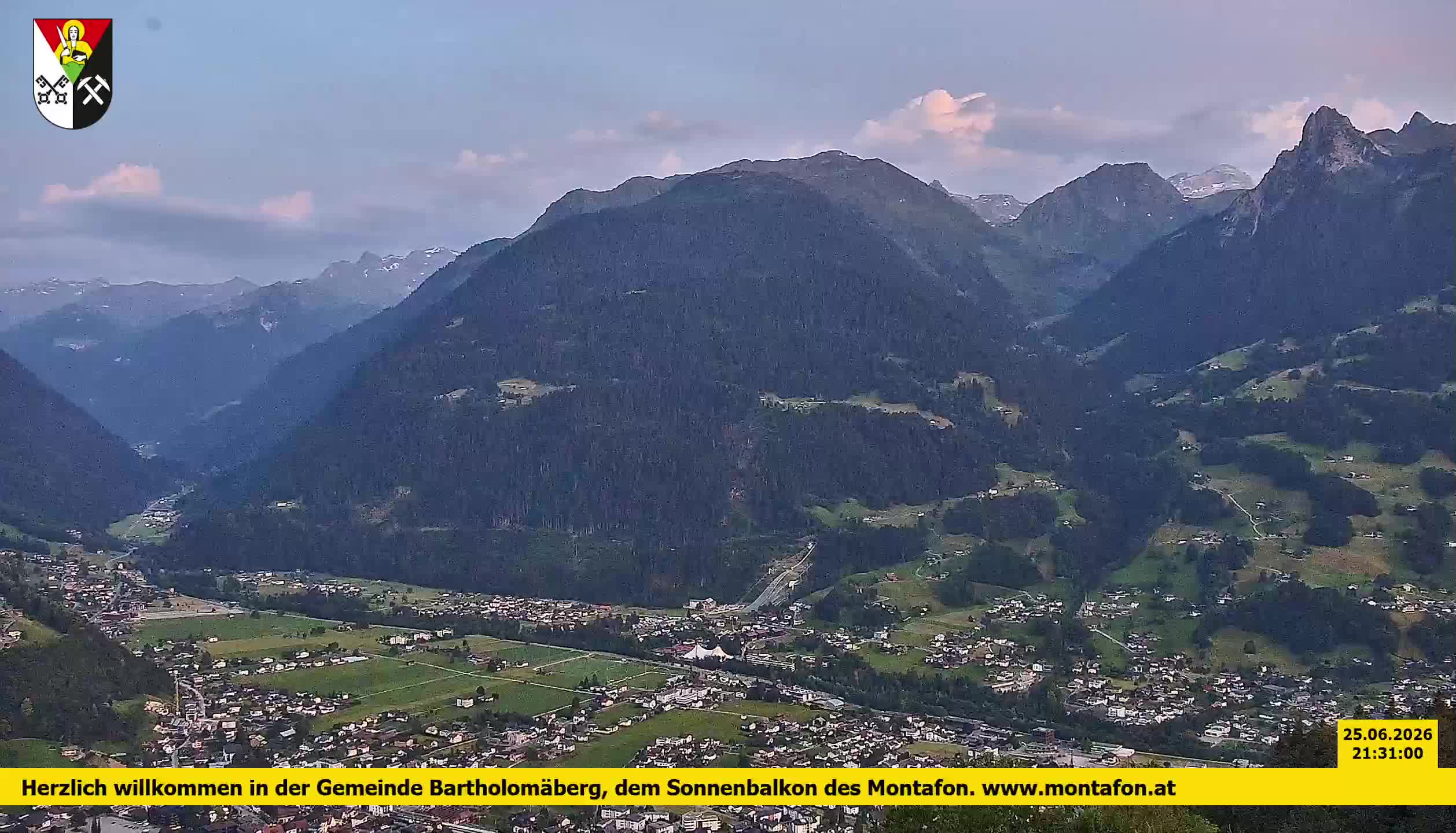 Bartholomäberg | Blick auf Schruns