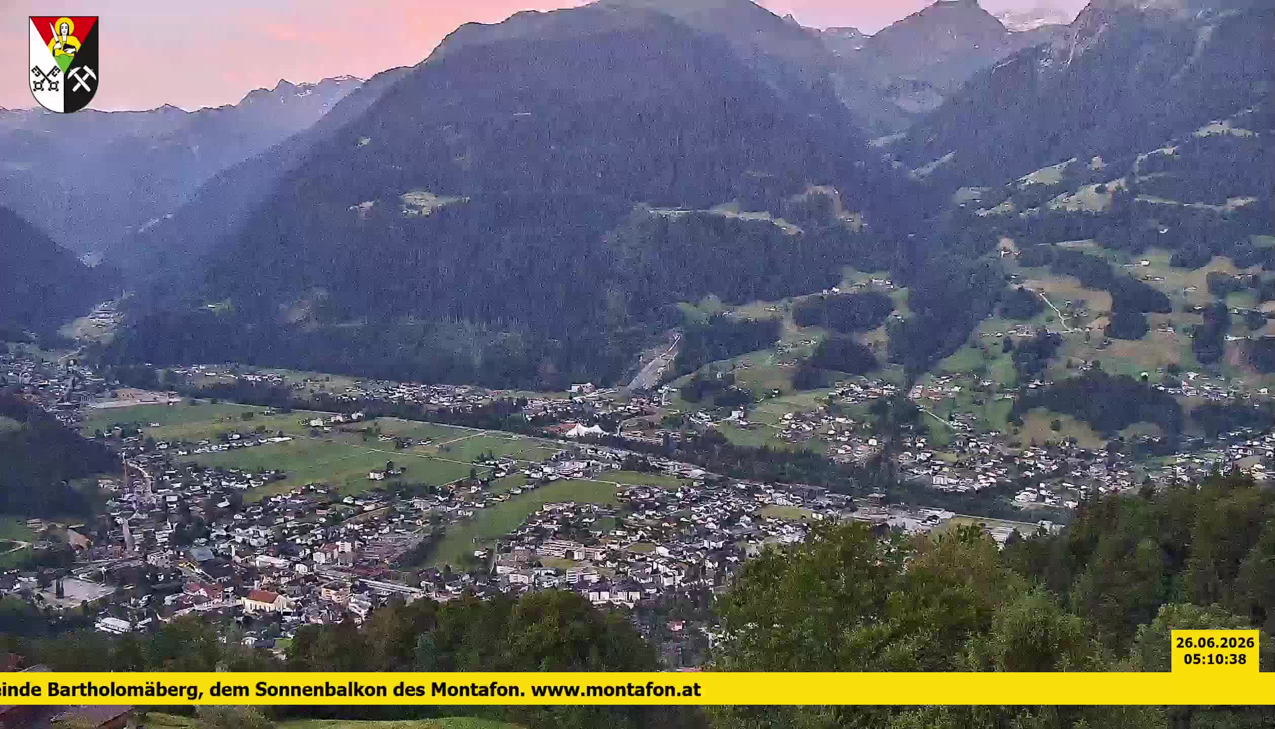 Bartholomäberg | Blick auf Schruns