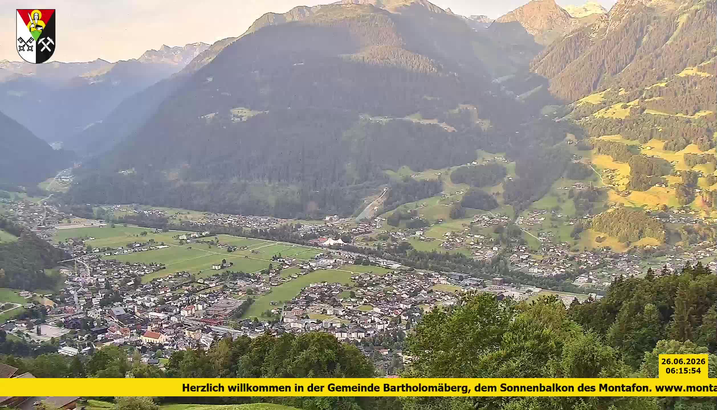Bartholomäberg | Blick auf Schruns