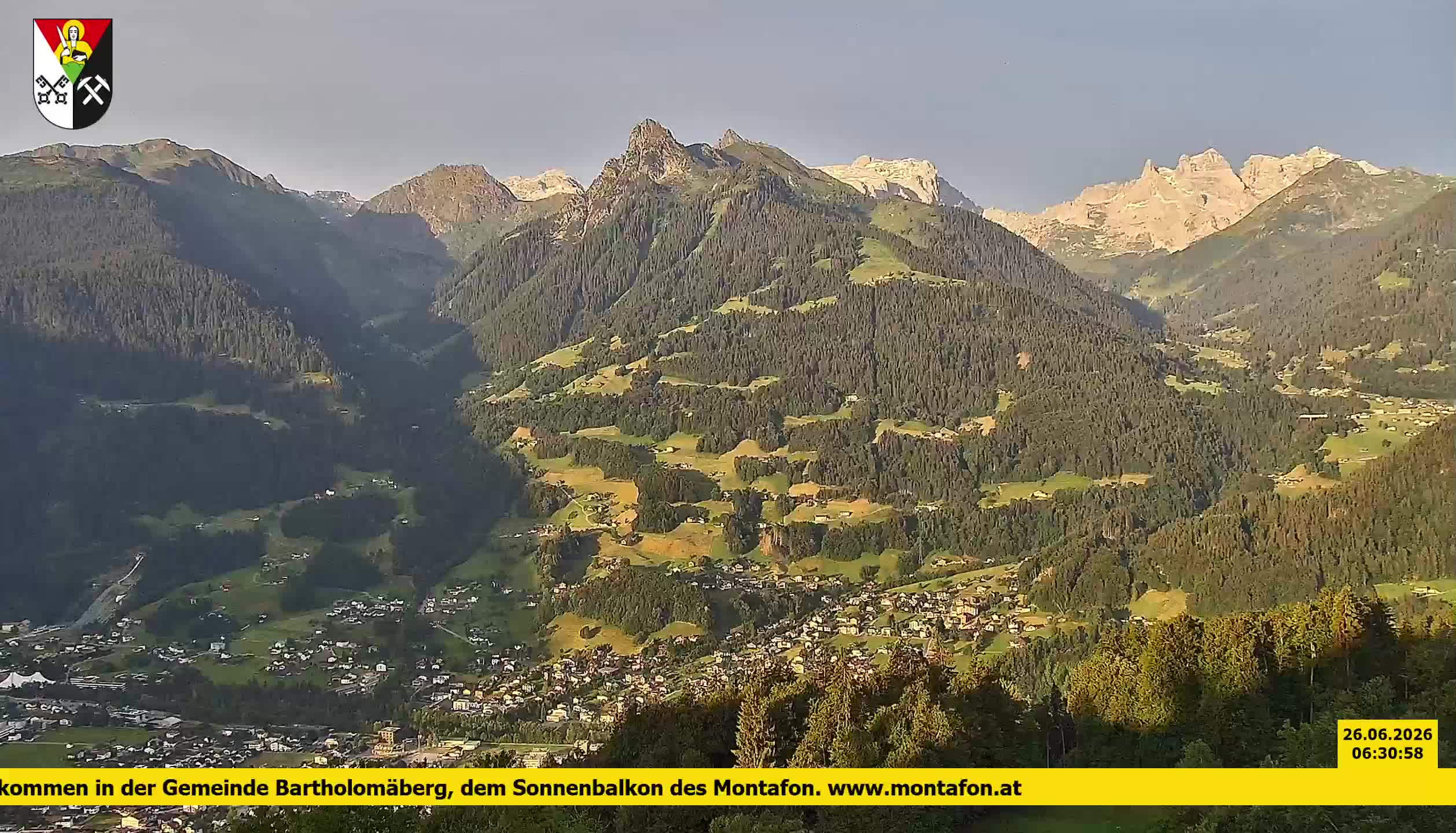 Bartholomäberg | Blick auf Schruns