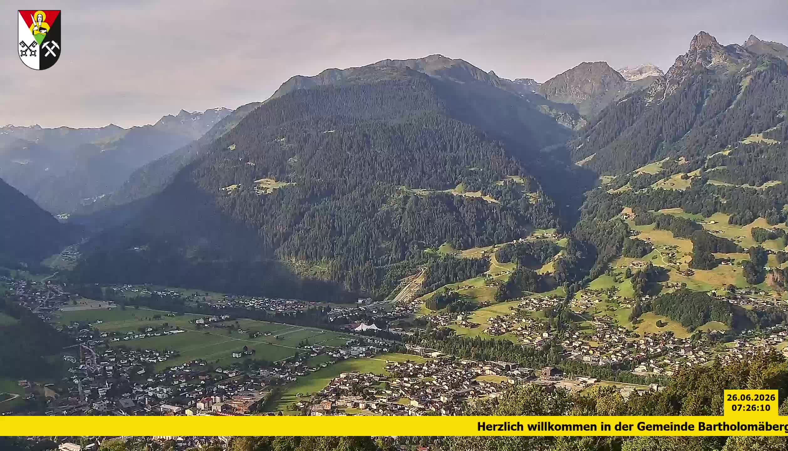 Bartholomäberg | Blick auf Schruns