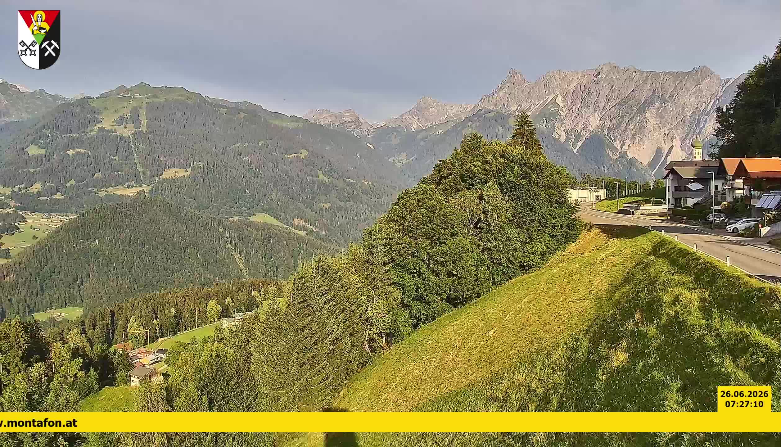Bartholomäberg | Blick auf Schruns