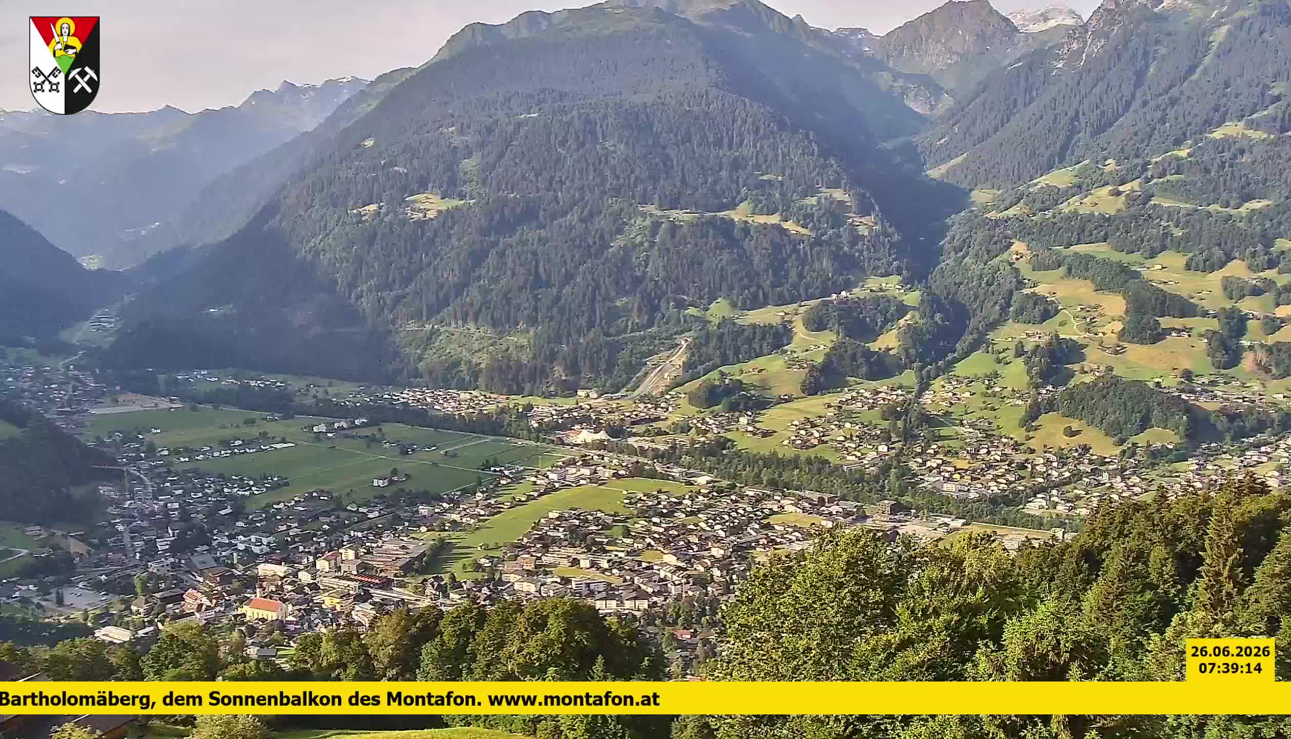 Bartholomäberg | Blick auf Schruns