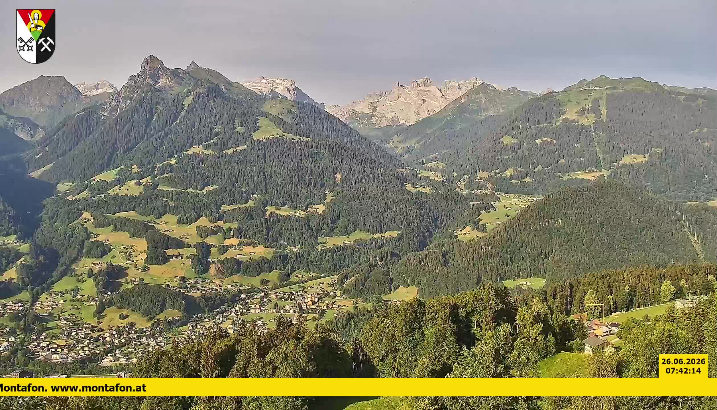 Bartholomäberg | Blick auf Schruns