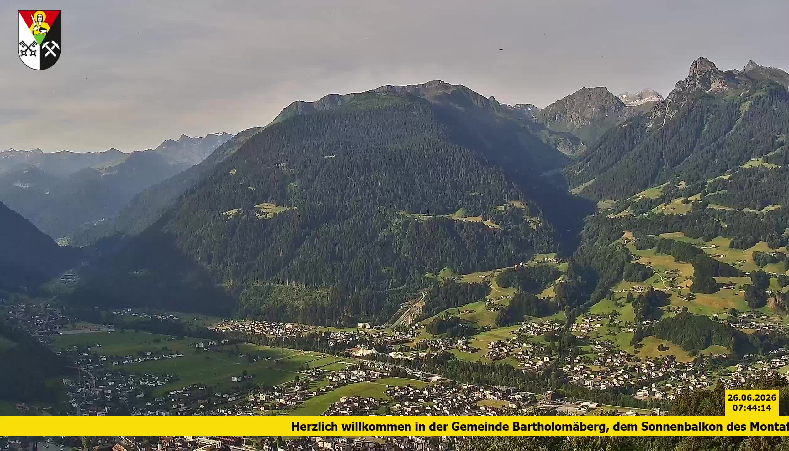 Bartholomäberg | Blick auf Schruns