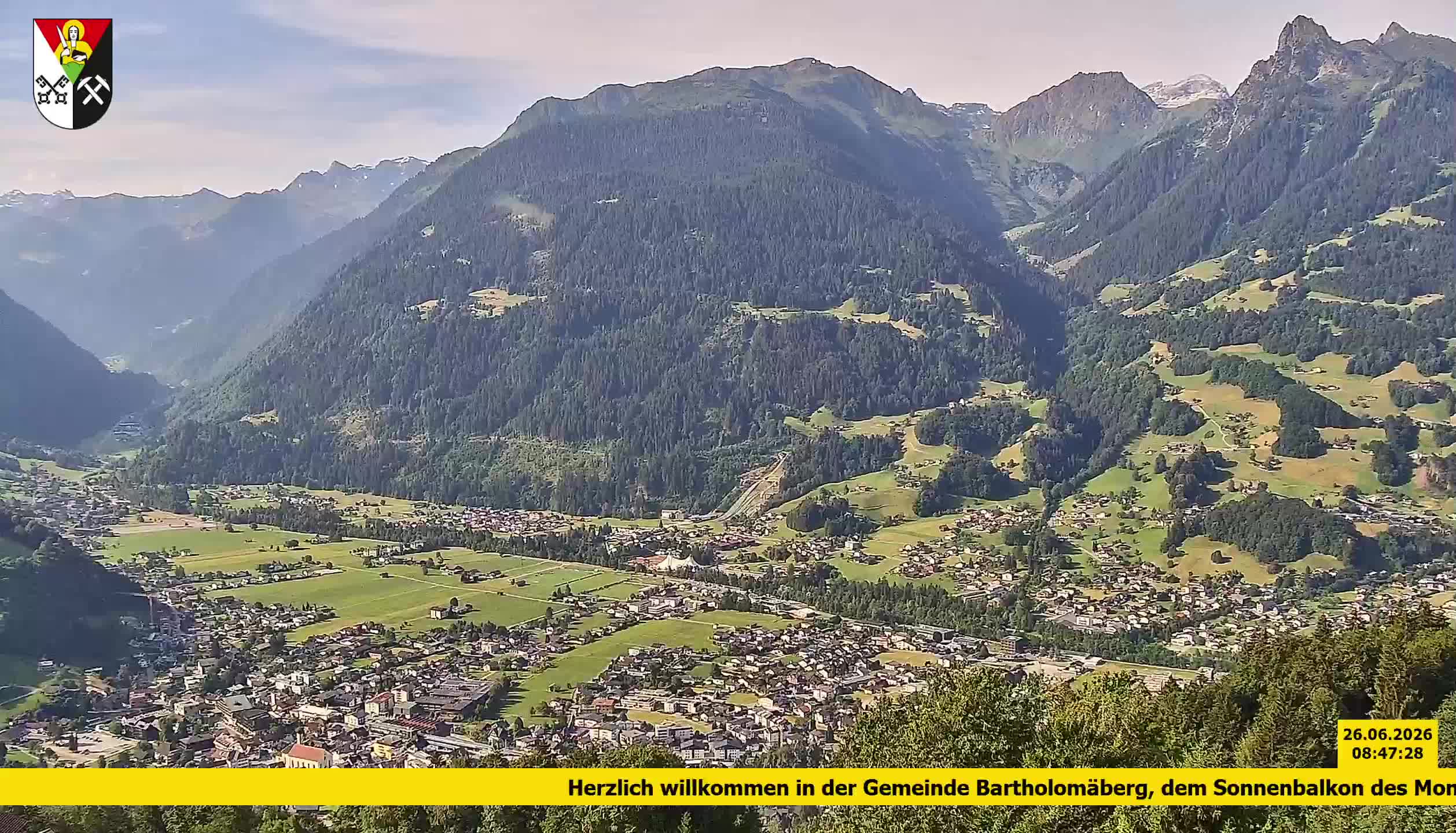 Bartholomäberg | Blick auf Schruns