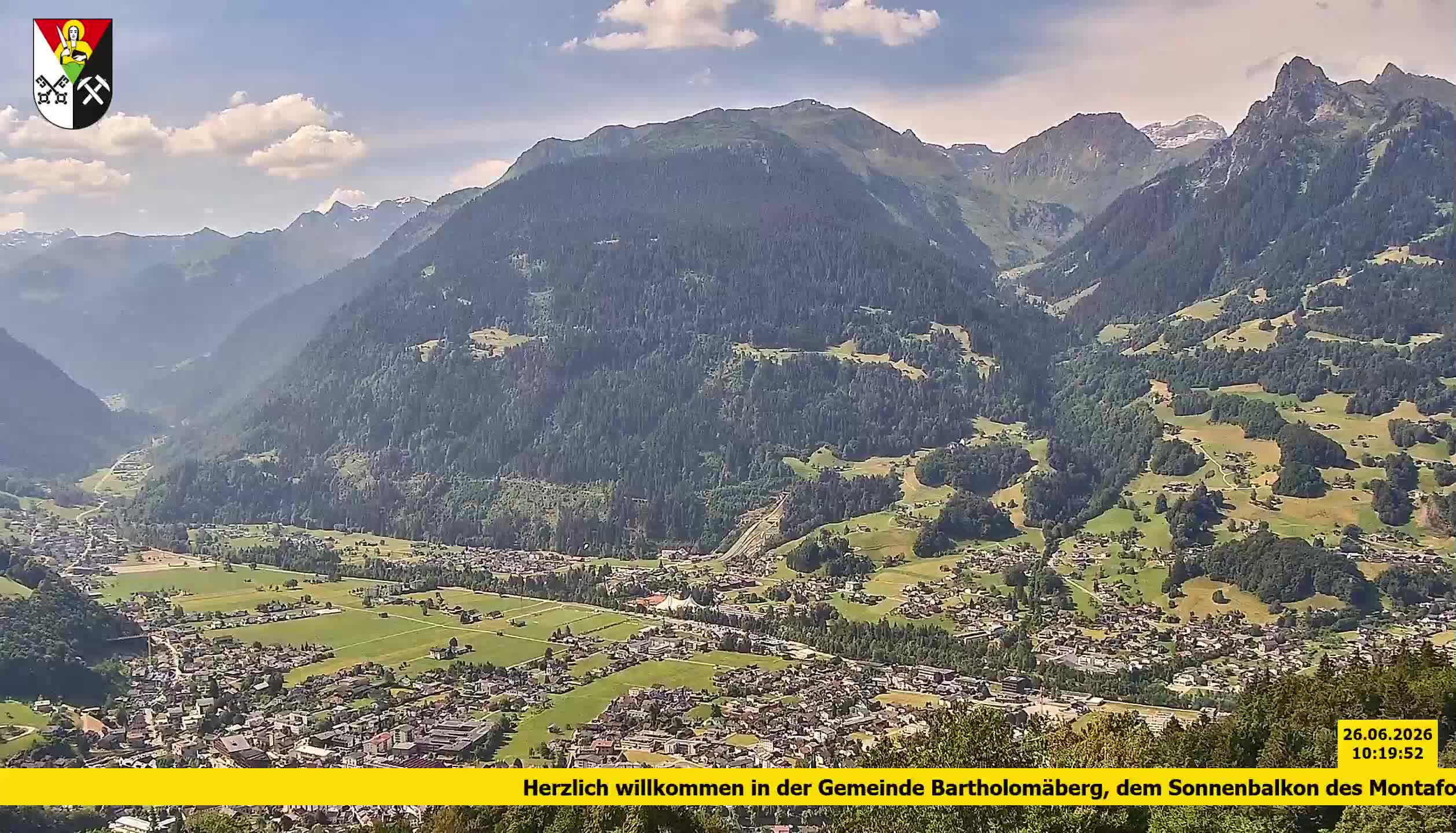 Bartholomäberg | Blick auf Schruns