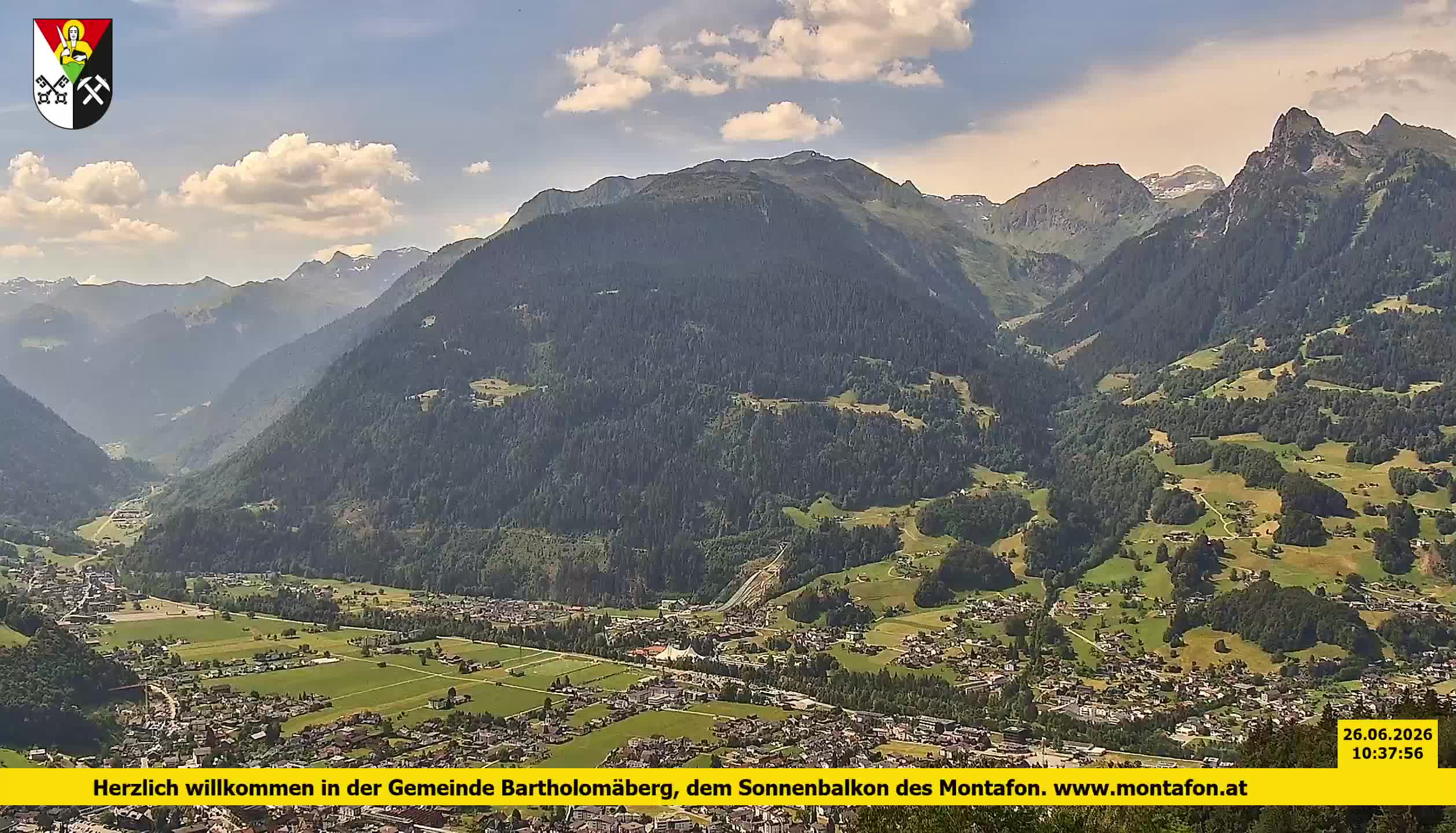 Bartholomäberg | Blick auf Schruns