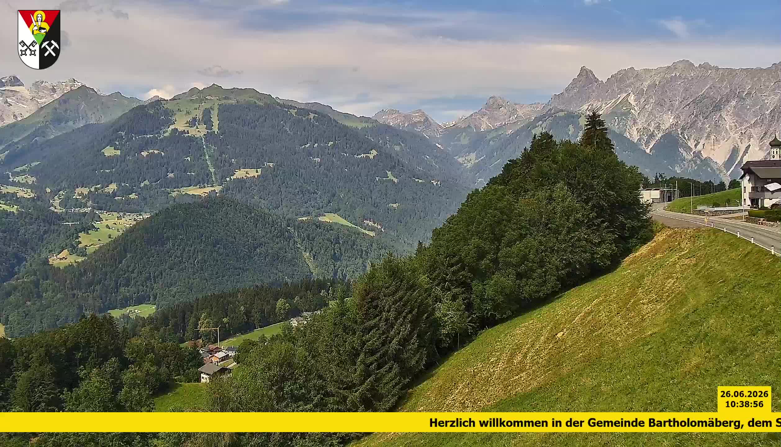 Bartholomäberg | Blick auf Schruns
