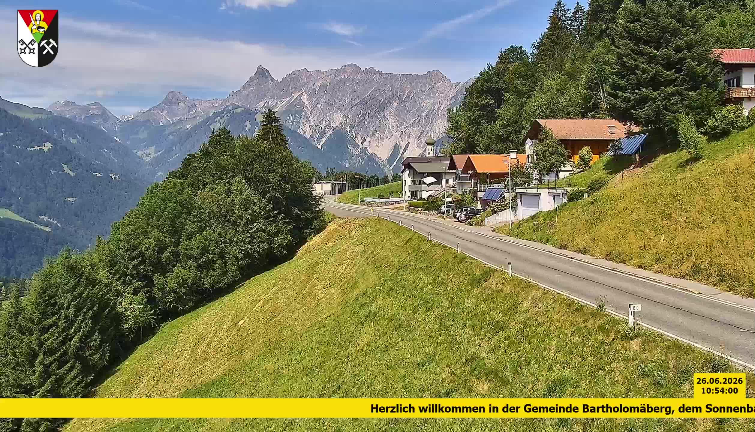 Bartholomäberg | Blick auf Schruns