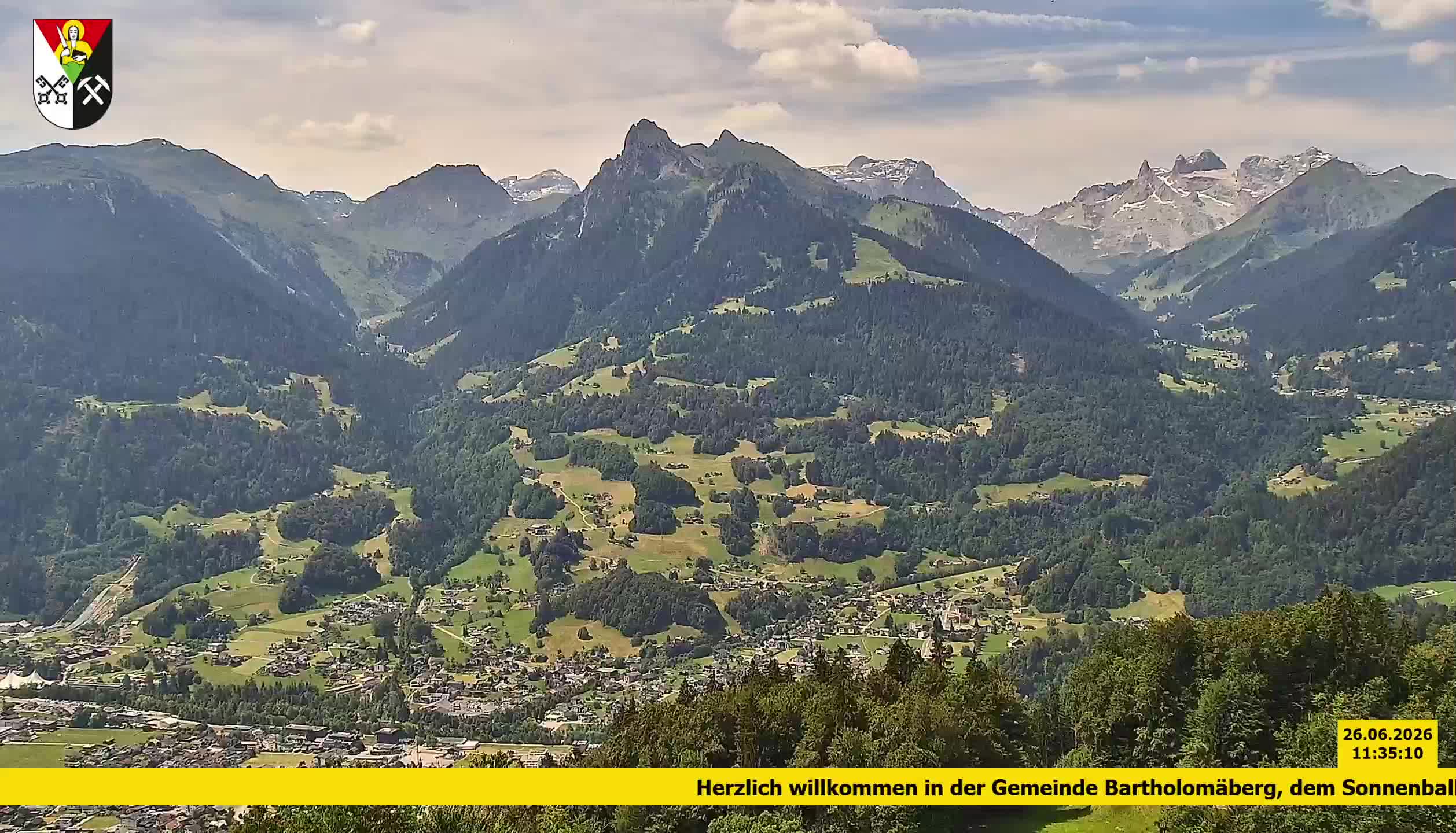 Bartholomäberg | Blick auf Schruns