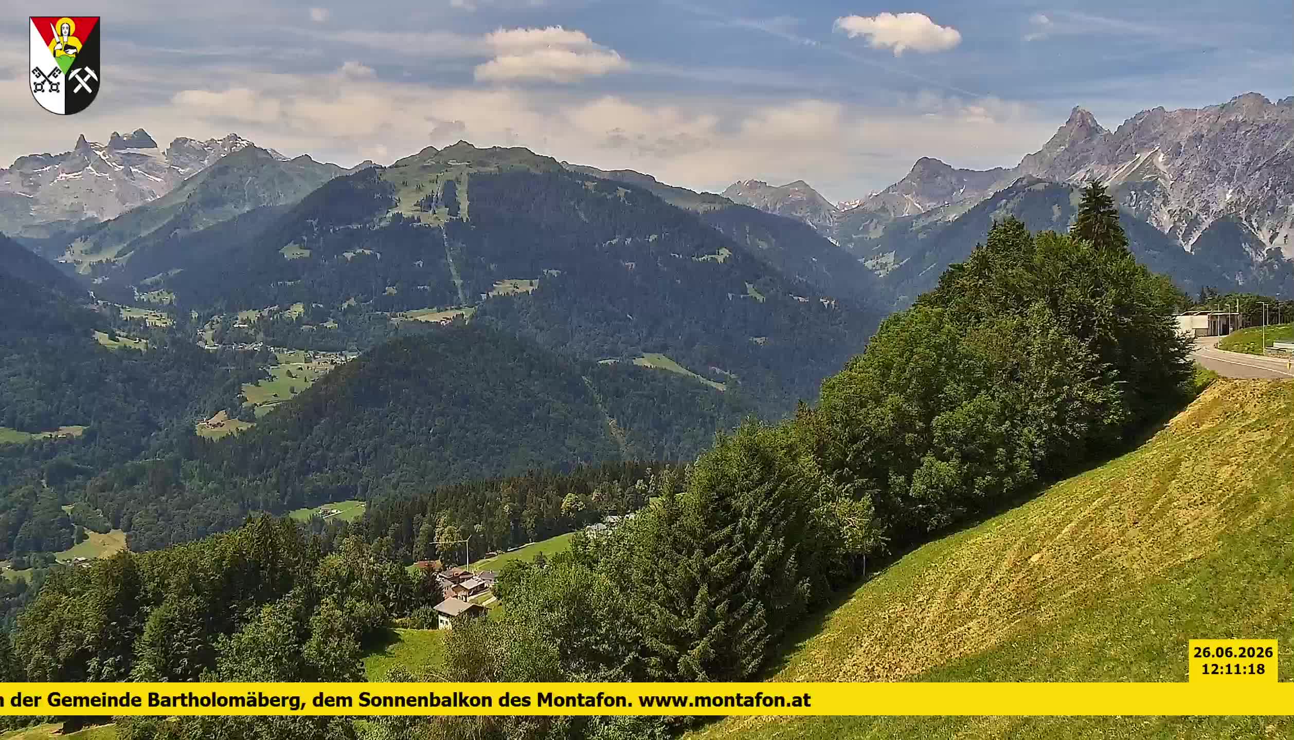 Bartholomäberg | Blick auf Schruns