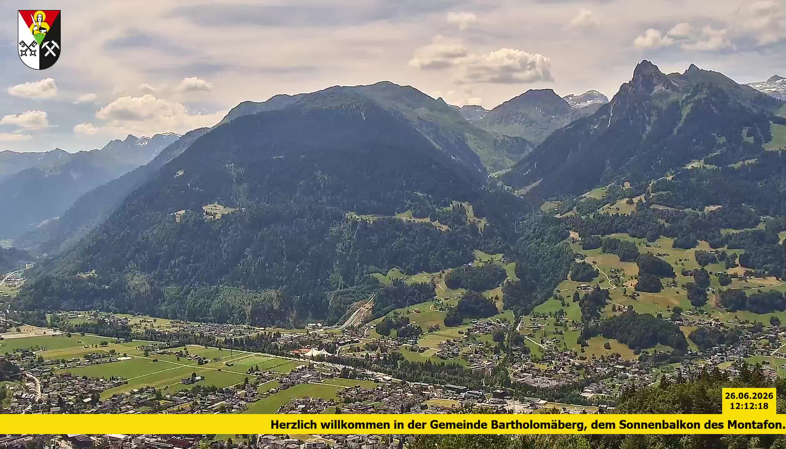 Bartholomäberg | Blick auf Schruns