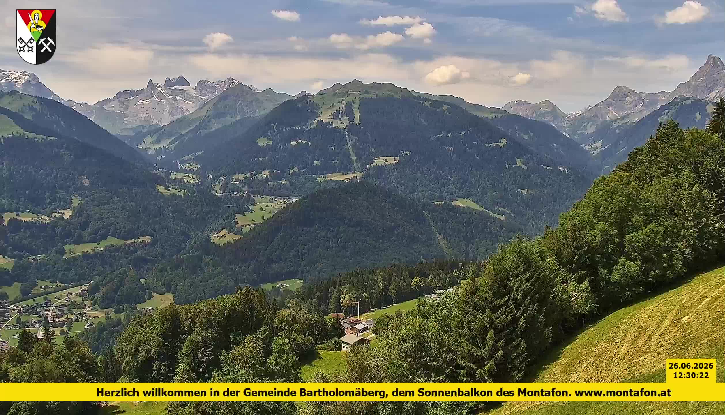 Bartholomäberg | Blick auf Schruns