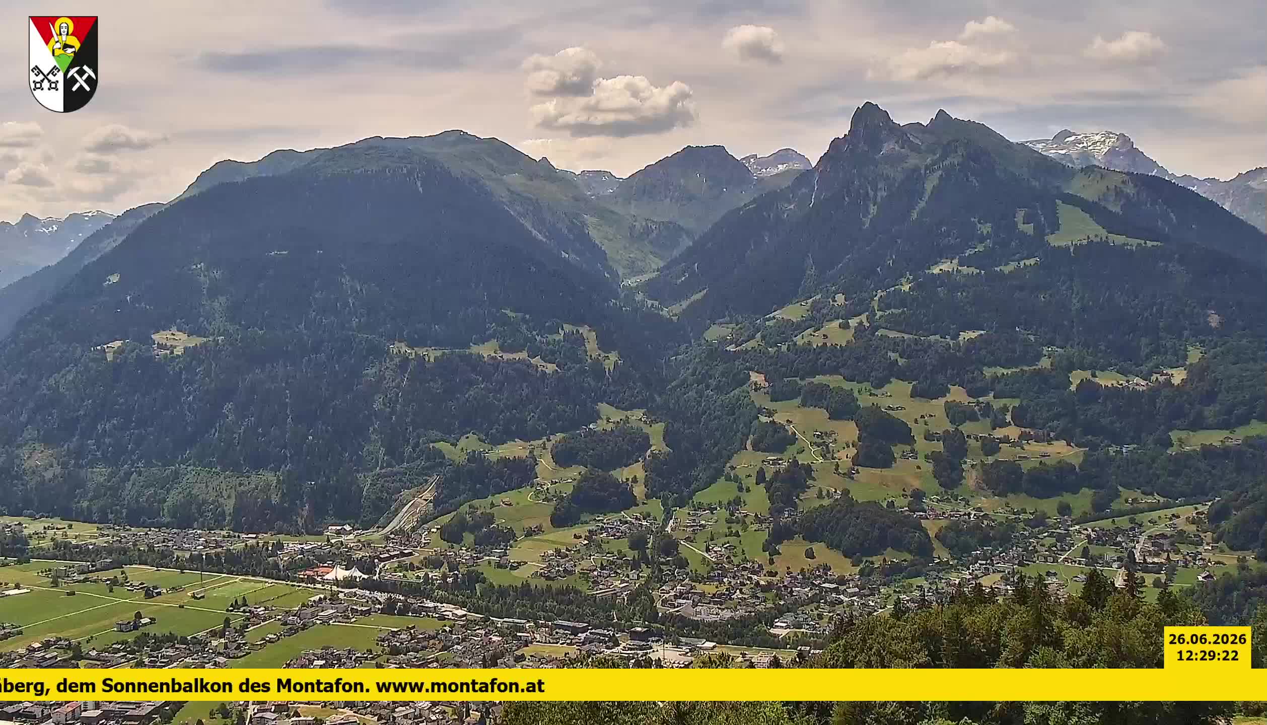 Bartholomäberg | Blick auf Schruns