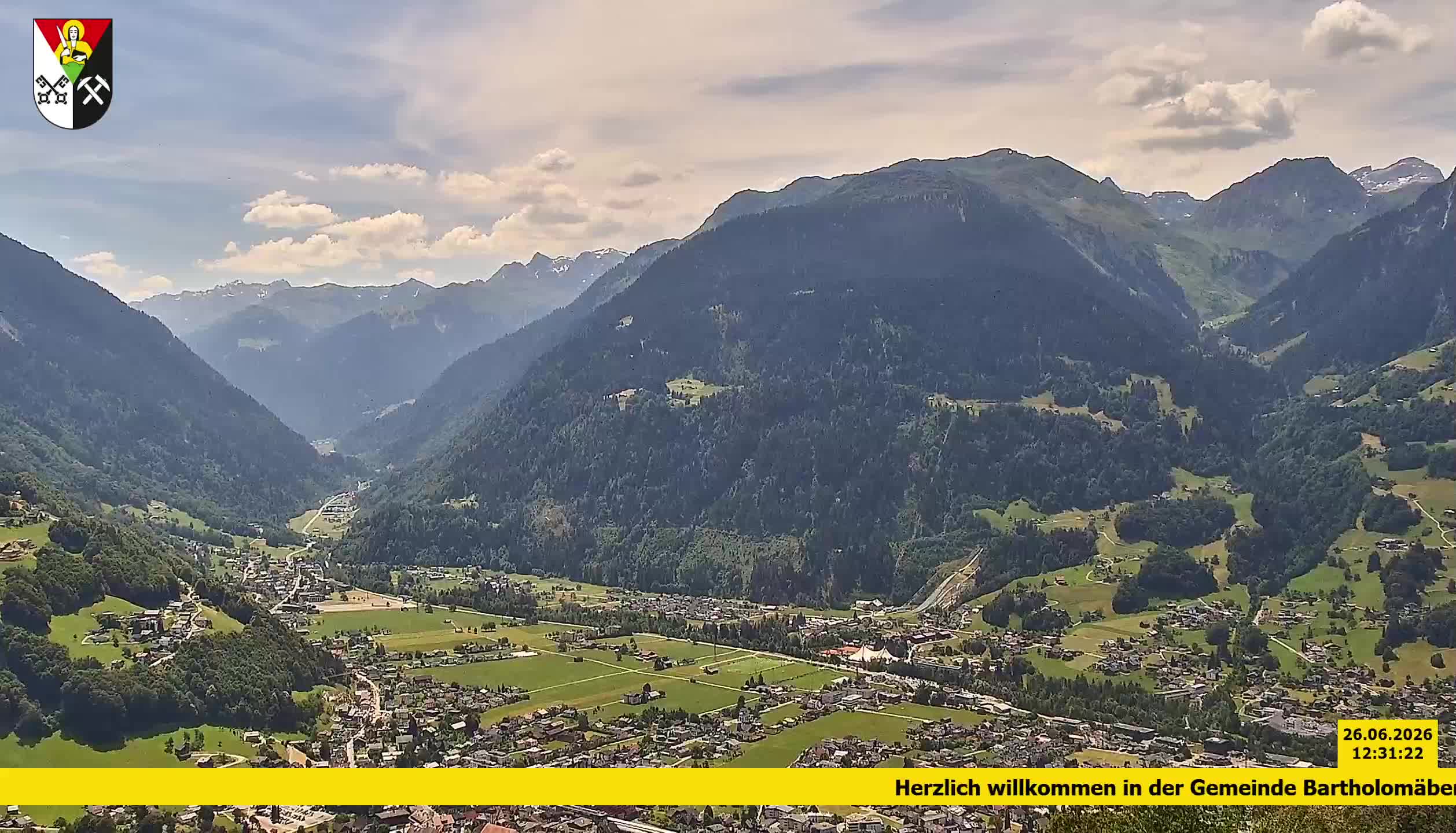 Bartholomäberg | Blick auf Schruns