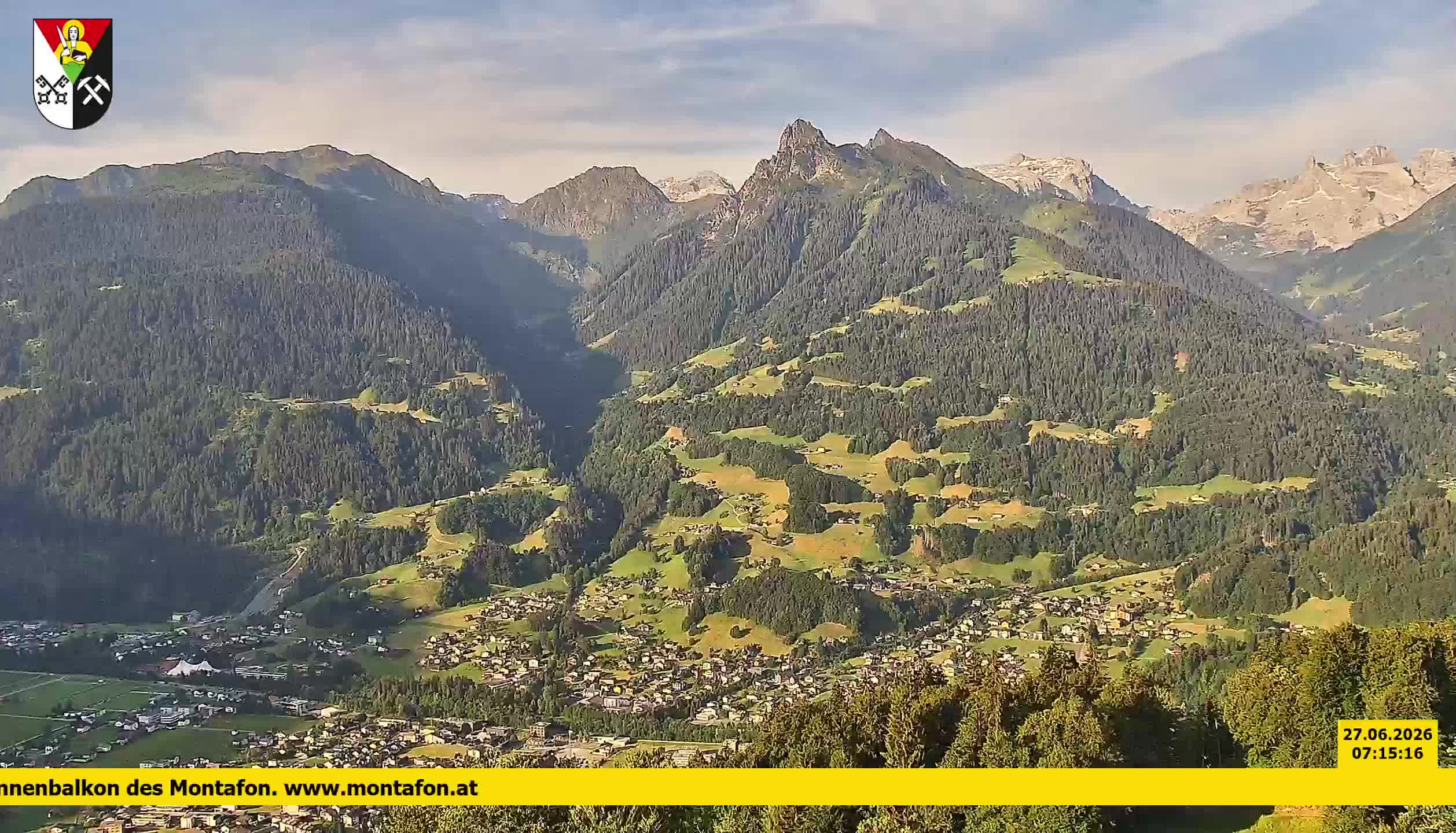 Bartholomäberg | Blick auf Schruns