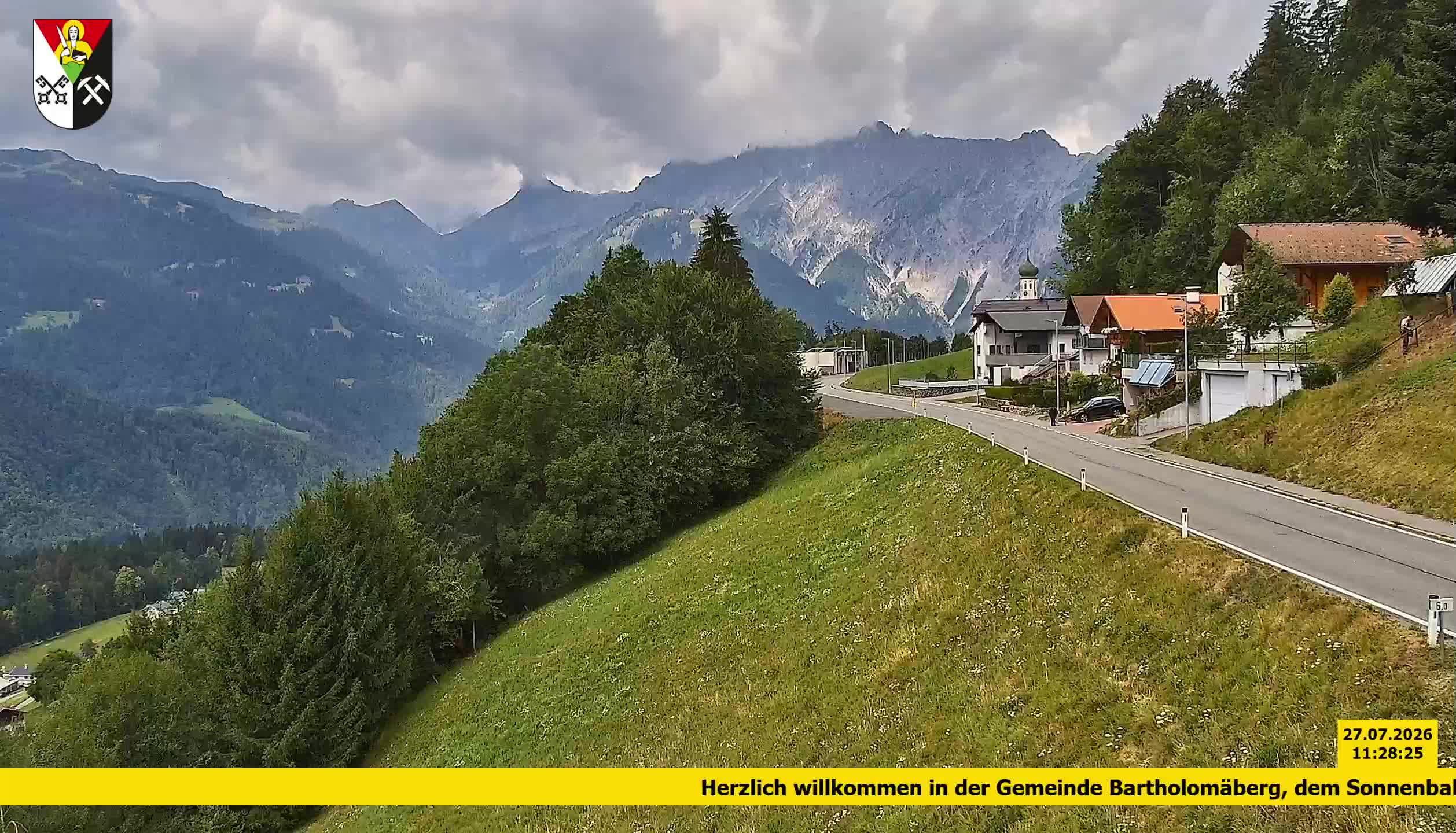 Bartholomäberg | Blick auf Schruns
