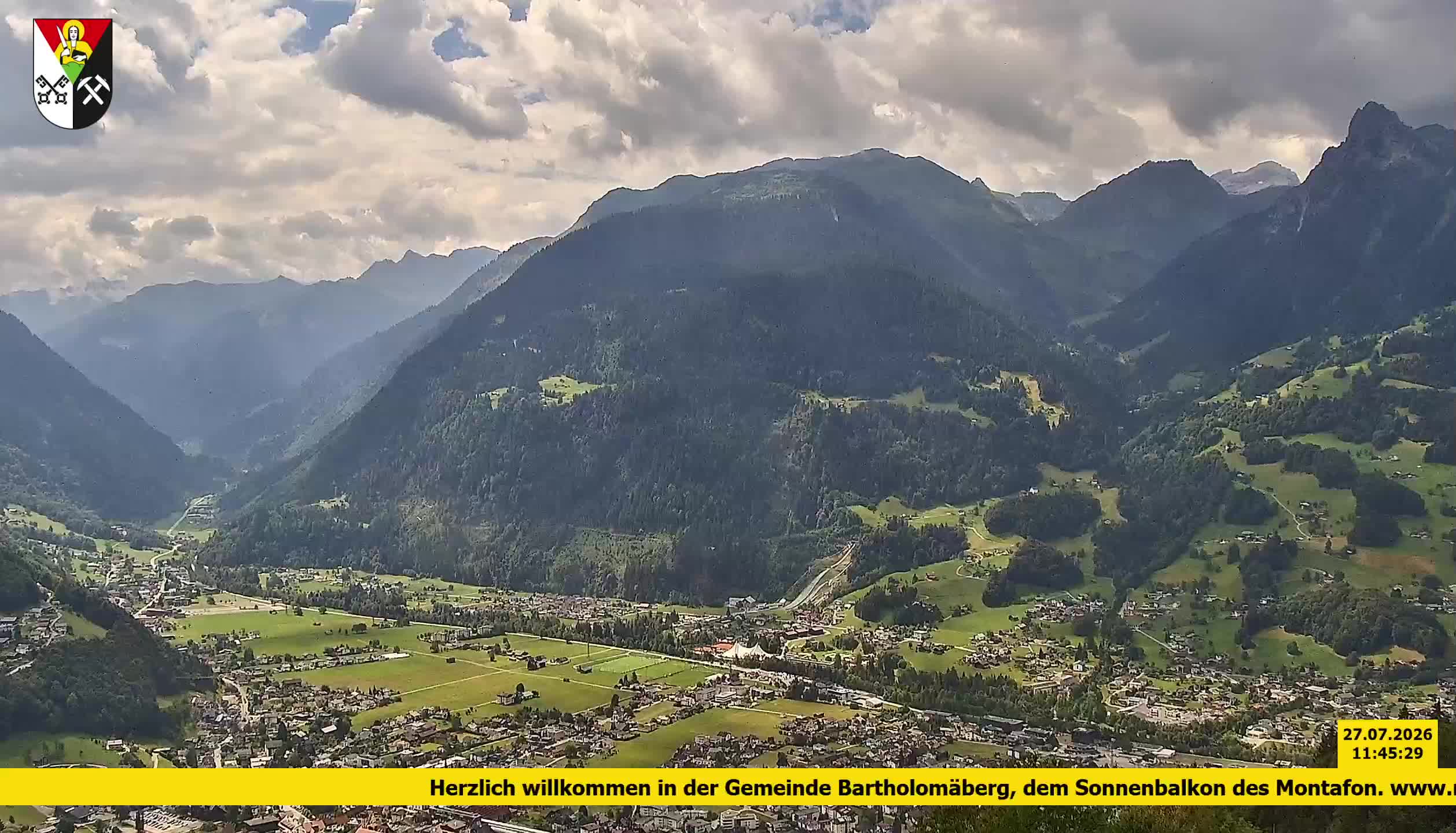 Bartholomäberg | Blick auf Schruns
