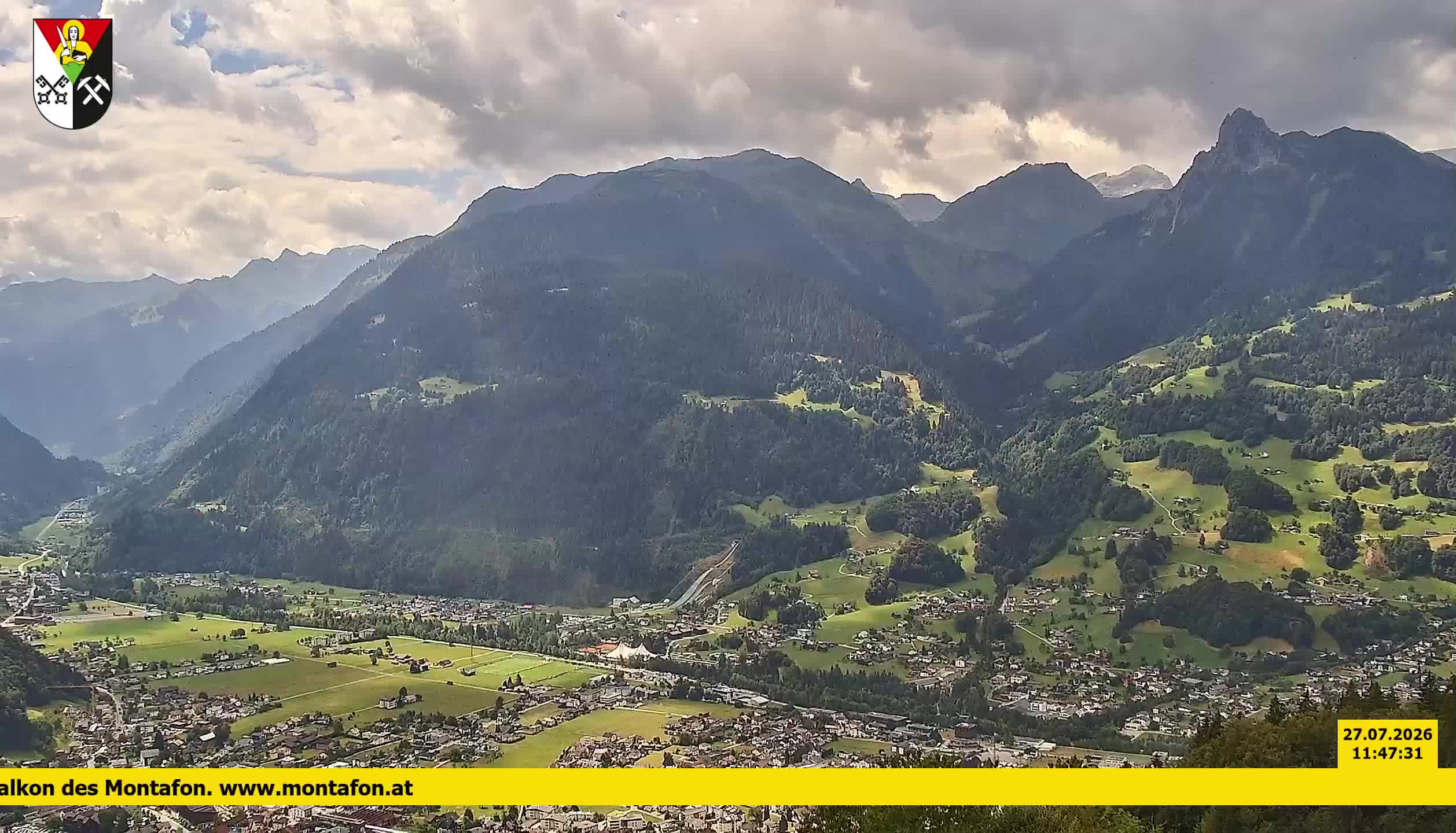 Bartholomäberg | Blick auf Schruns