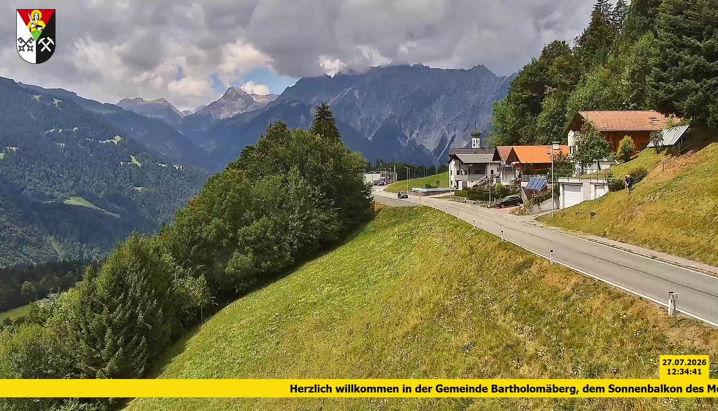 Bartholomäberg | Blick auf Schruns