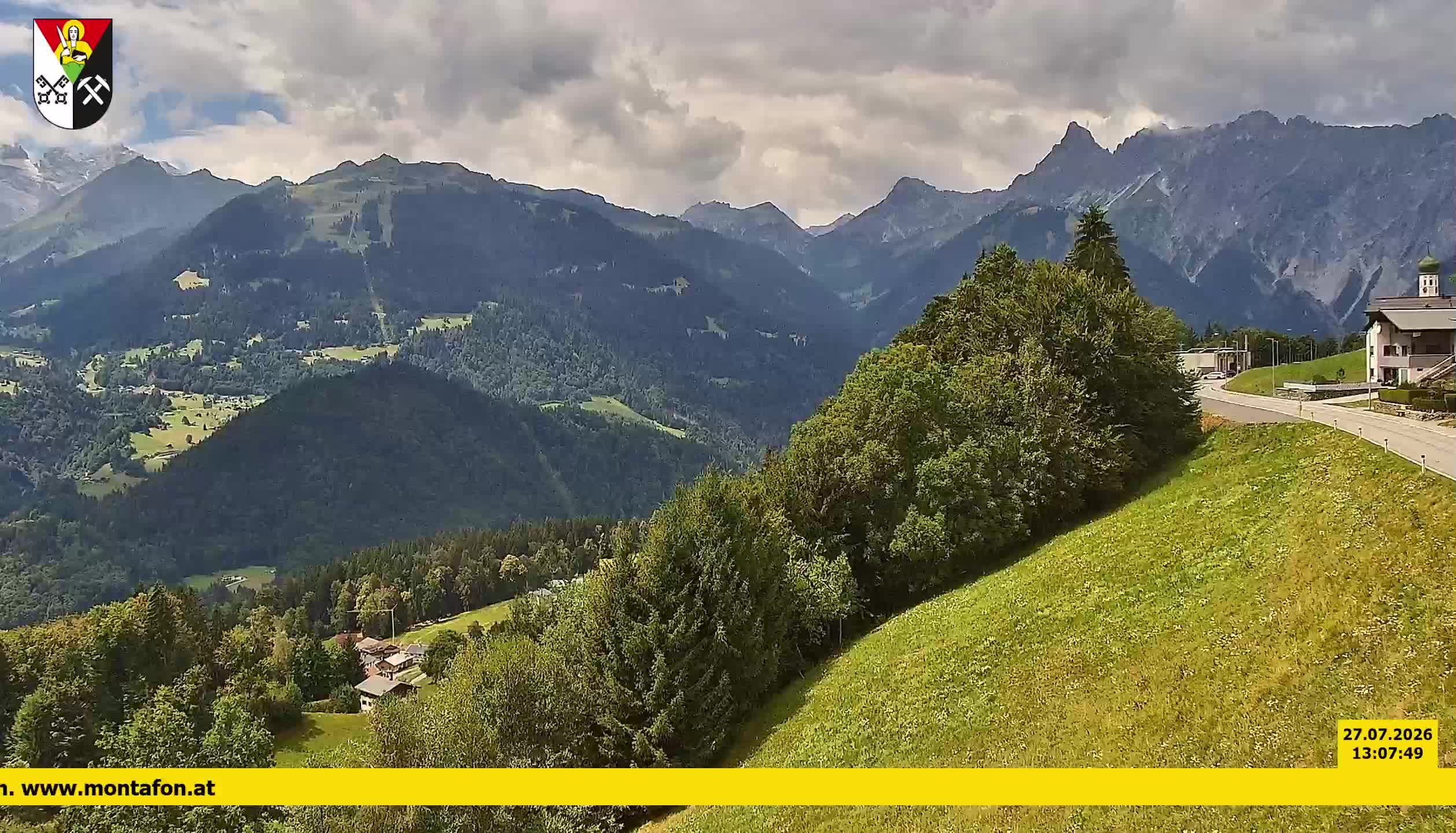 Bartholomäberg | Blick auf Schruns