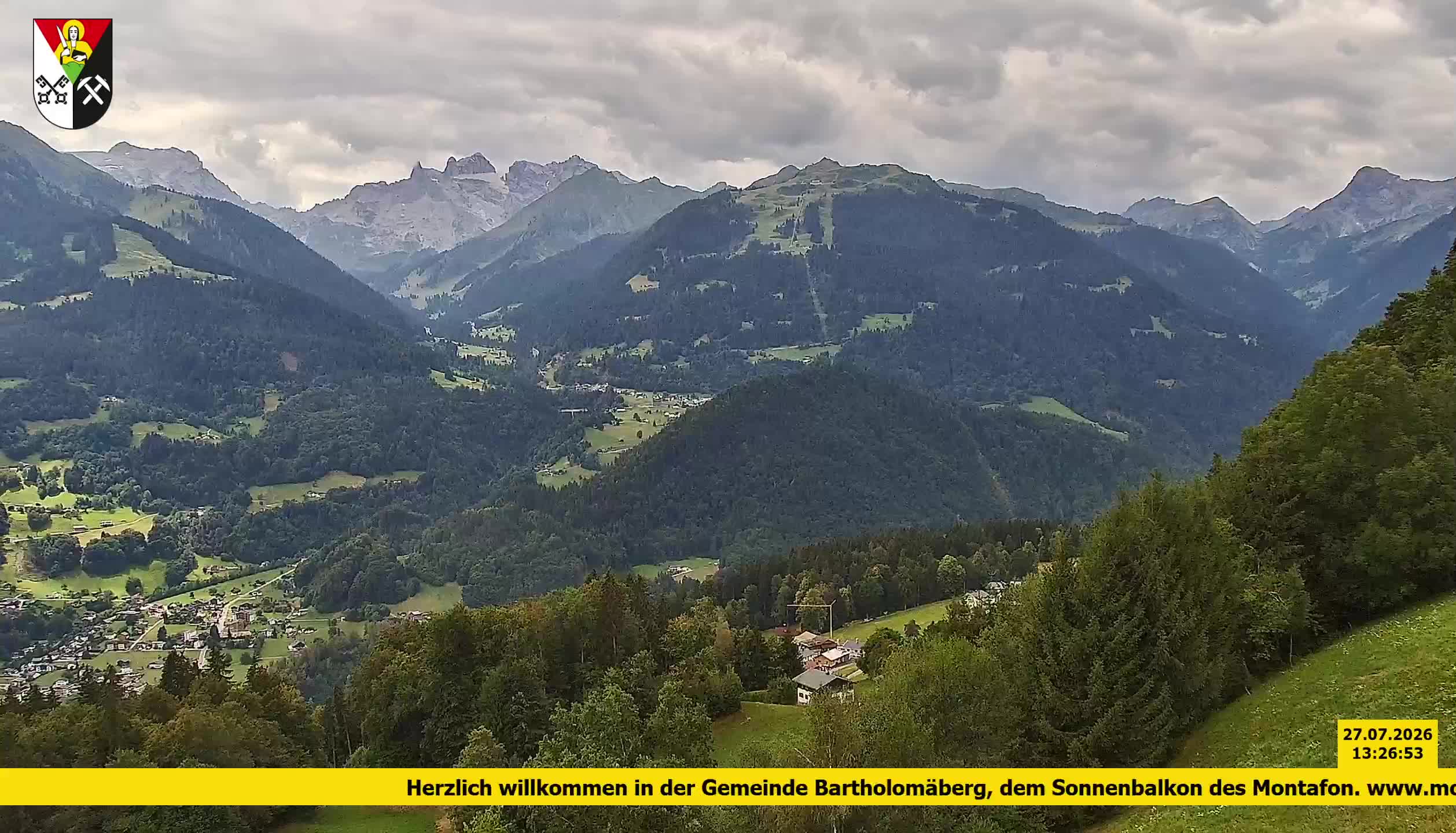 Bartholomäberg | Blick auf Schruns
