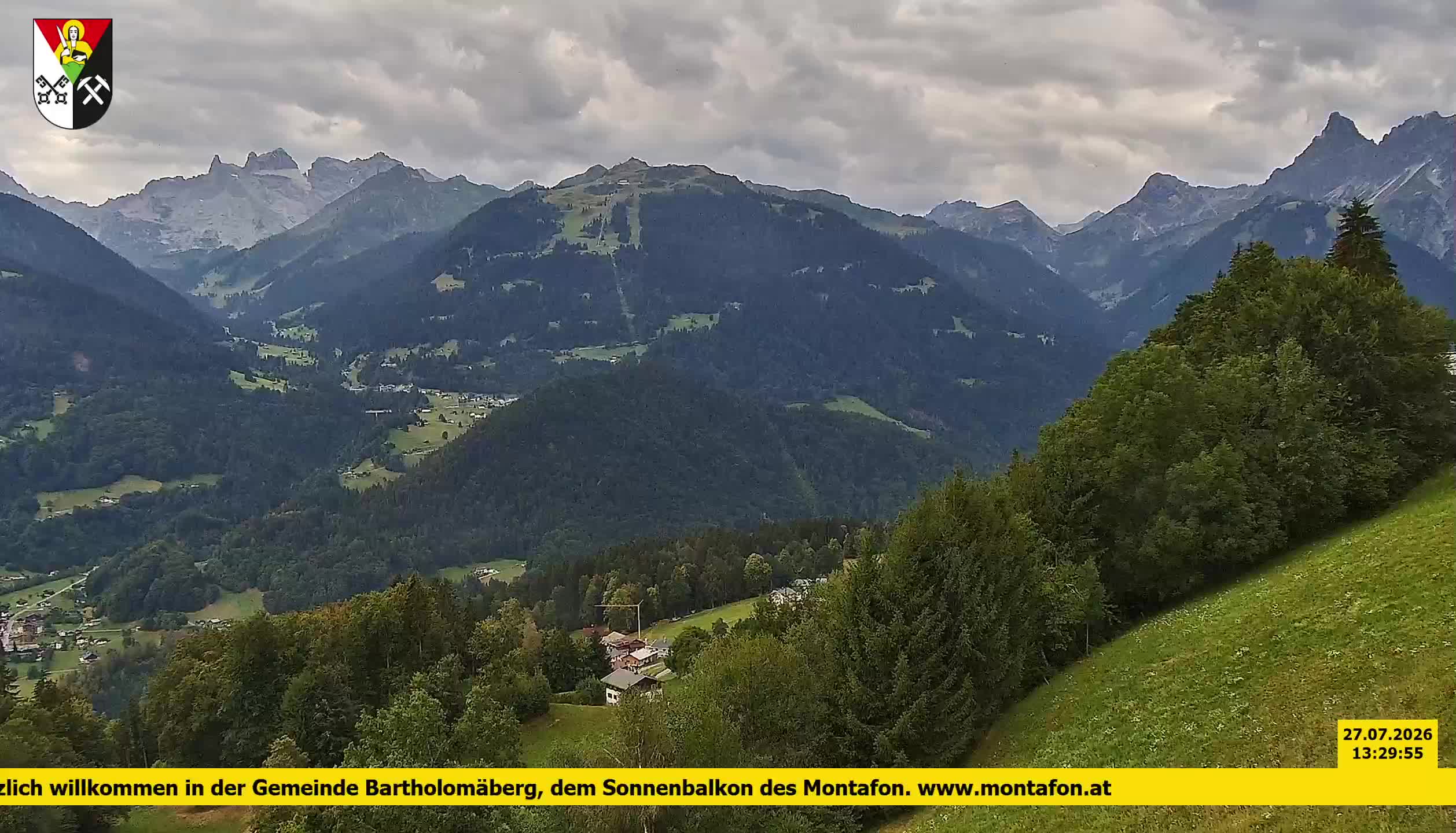 Bartholomäberg | Blick auf Schruns