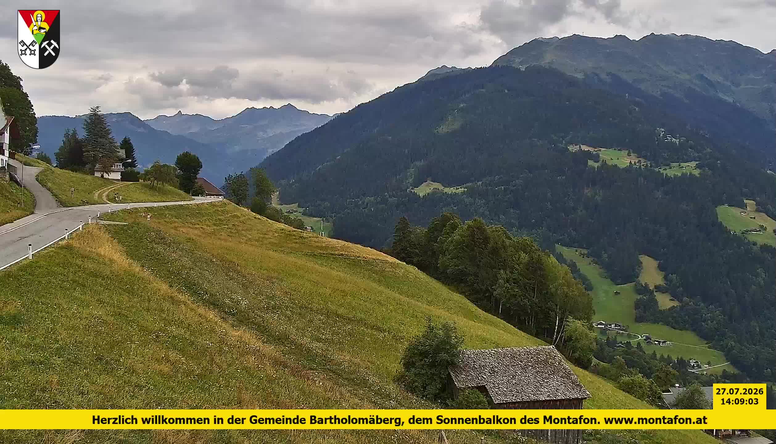 Bartholomäberg | Blick auf Schruns