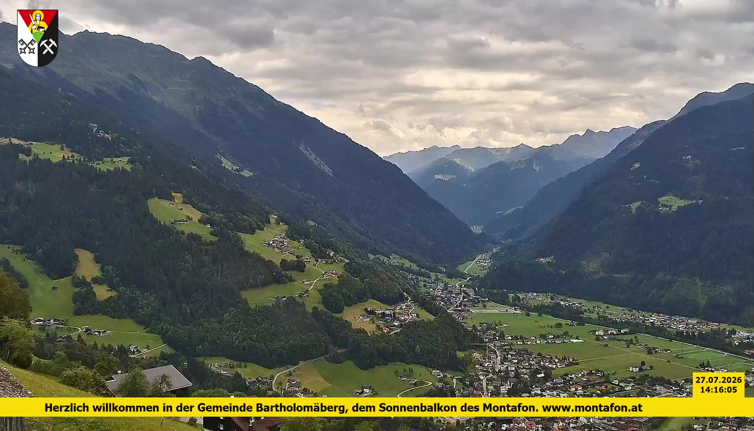 Bartholomäberg | Blick auf Schruns