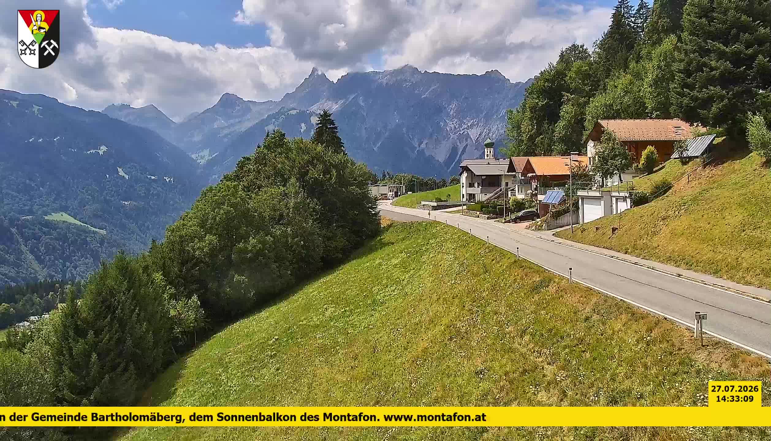 Bartholomäberg | Blick auf Schruns