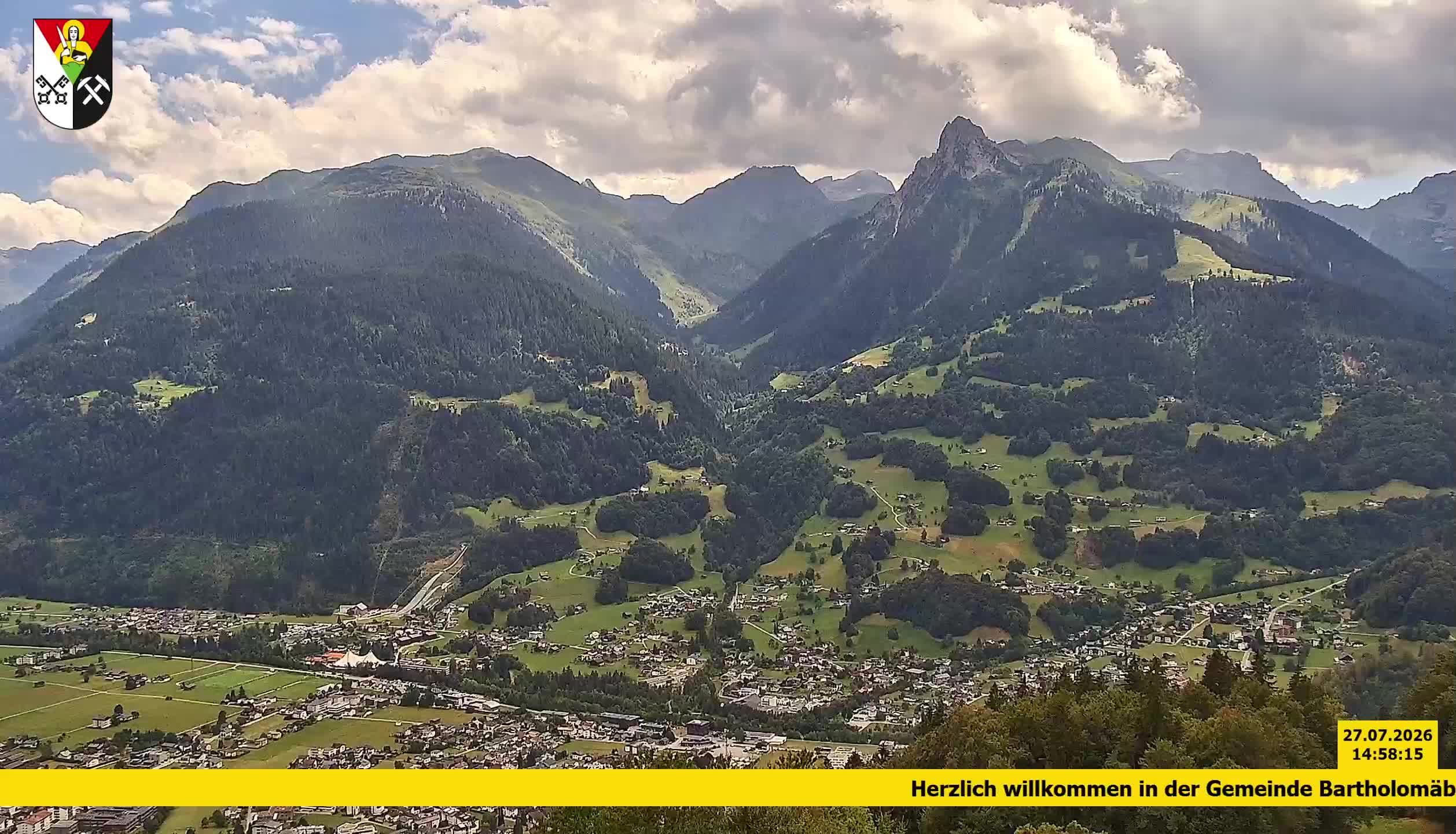 Bartholomäberg | Blick auf Schruns