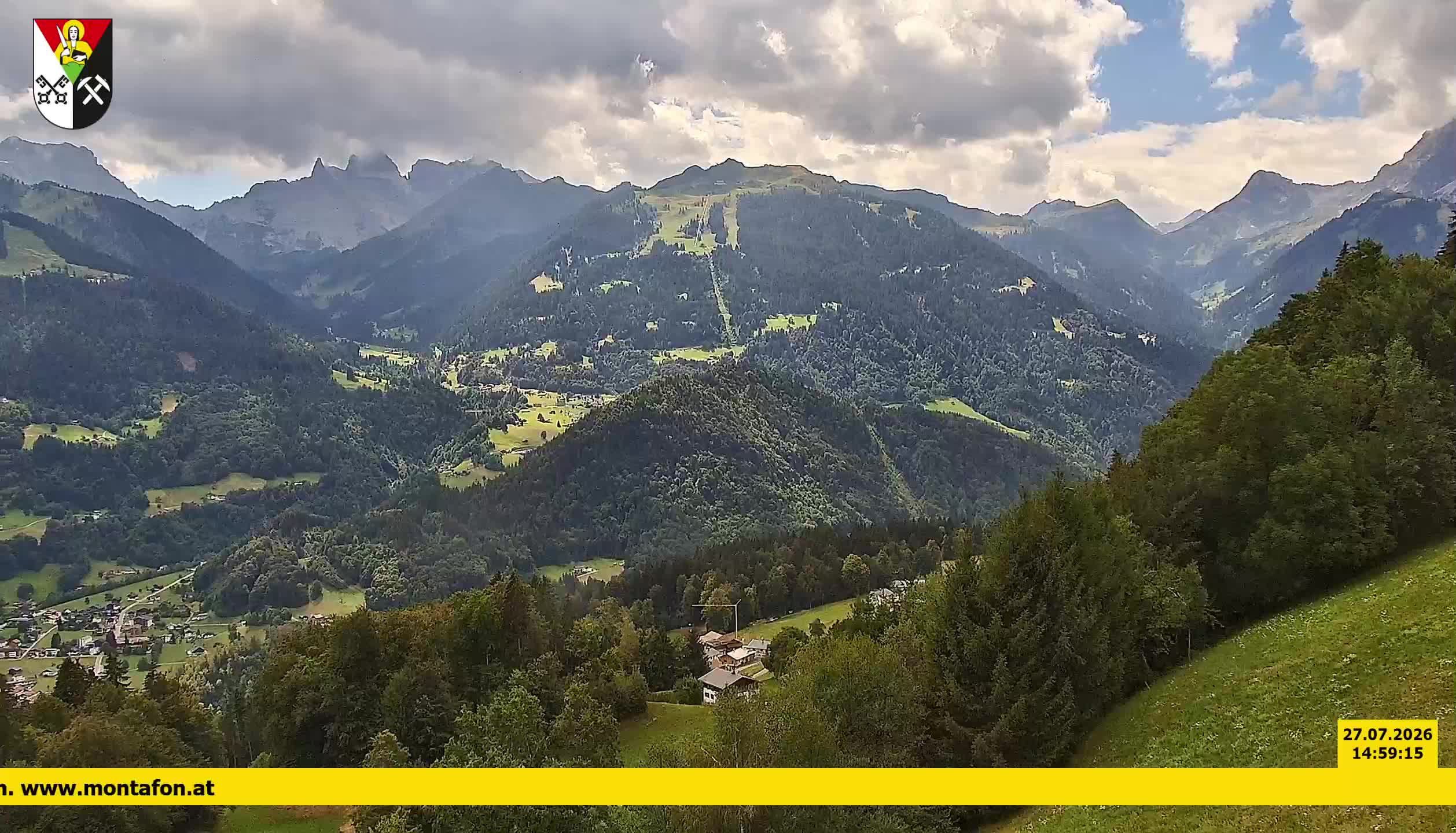 Bartholomäberg | Blick auf Schruns