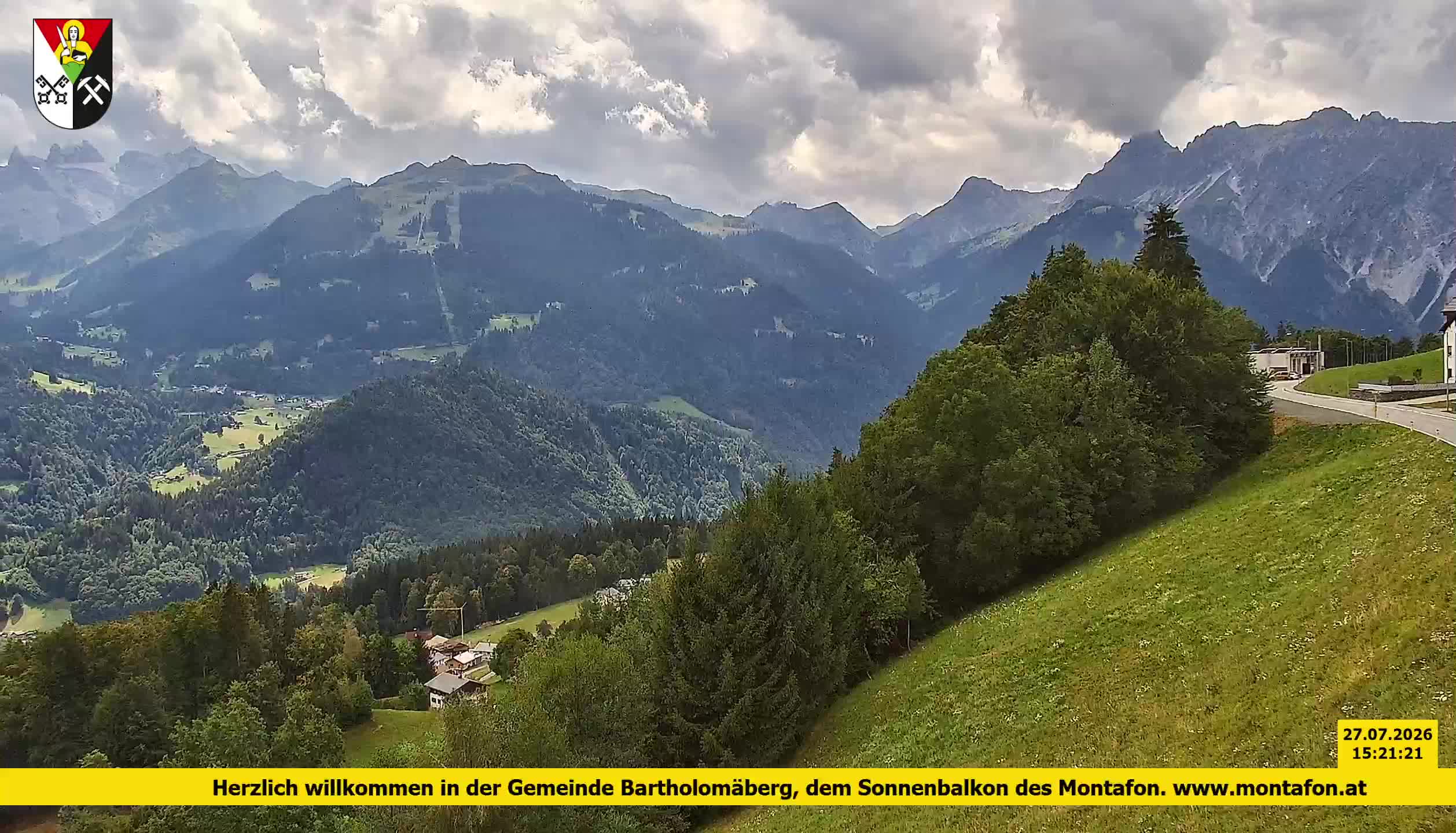 Bartholomäberg | Blick auf Schruns