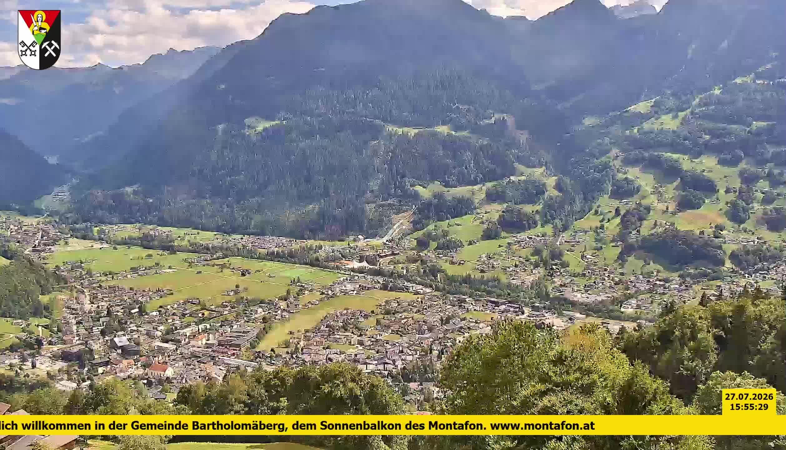 Bartholomäberg | Blick auf Schruns